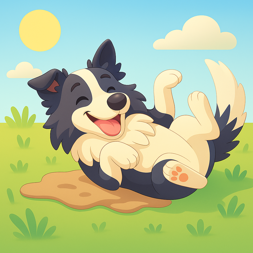 rolling dog