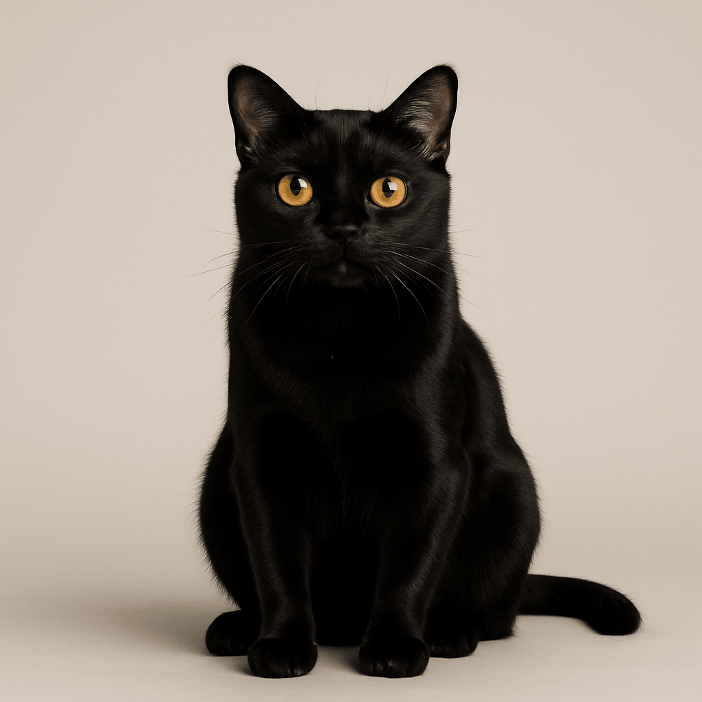 🖤 Kot bombajski (Bombay) – czarna pantera o złotym sercu - Petto - Premium gear for your dog and cat. European made
