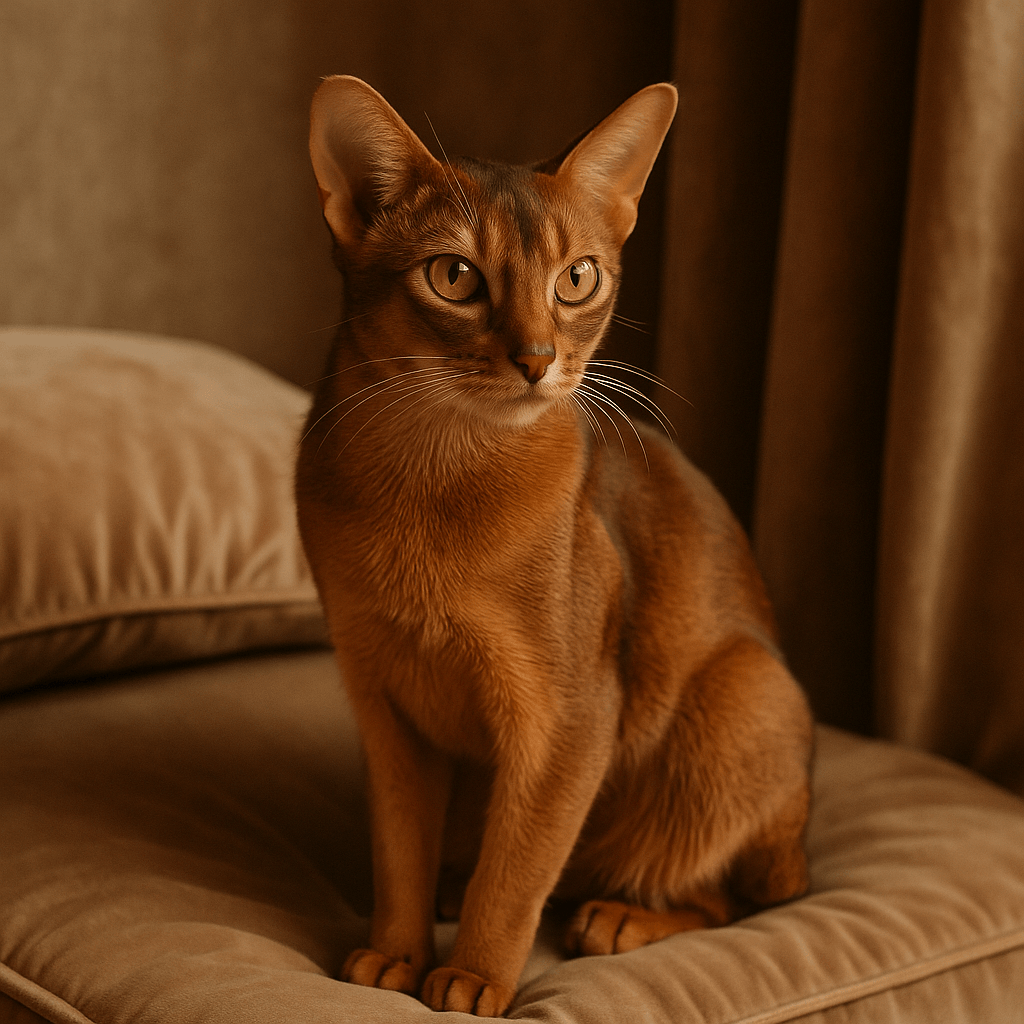 🧡 Kot abisyński – żywy płomień z duszą odkrywcy - Petto - Premium gear for your dog and cat. European made