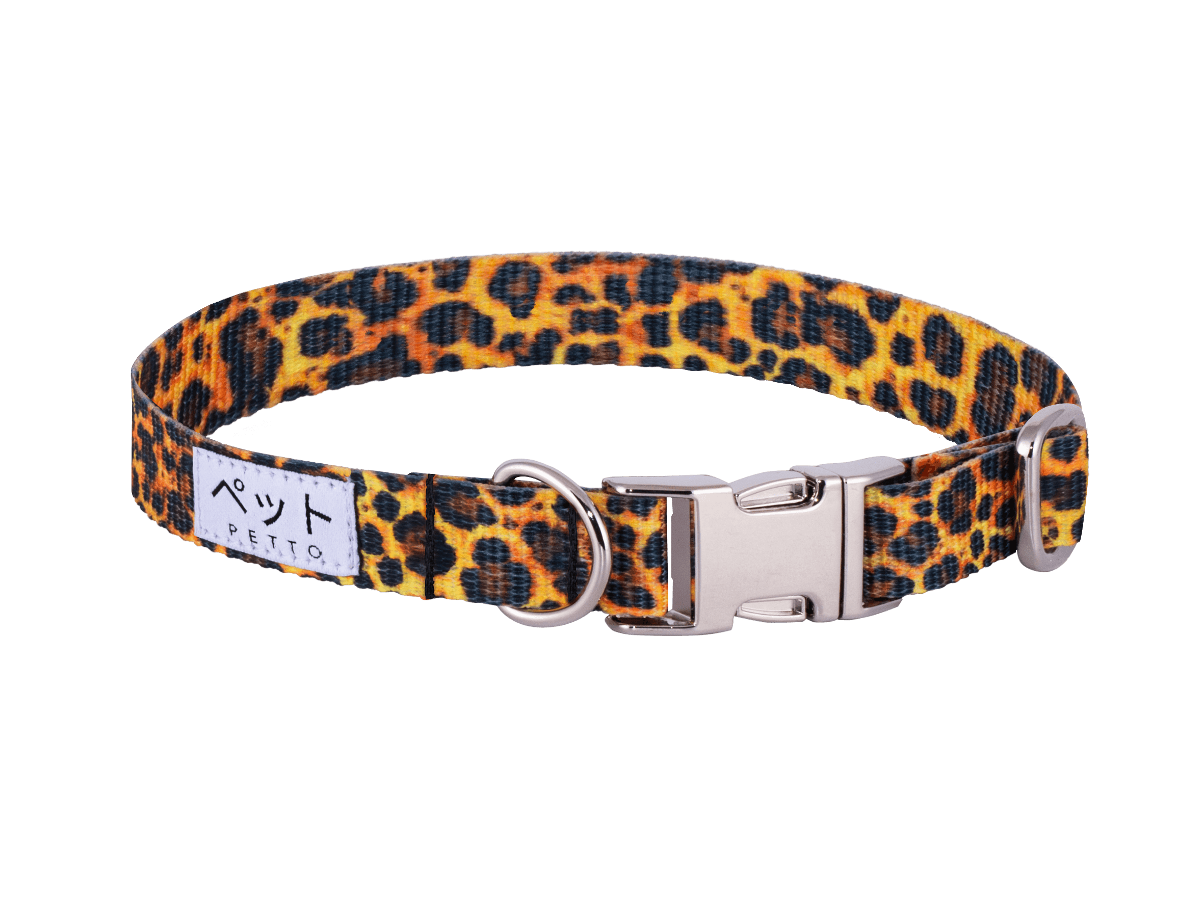 PETTO Obroża dla psa Eri Panther / Silver - Petto - Premium gear for your dog and cat. European made