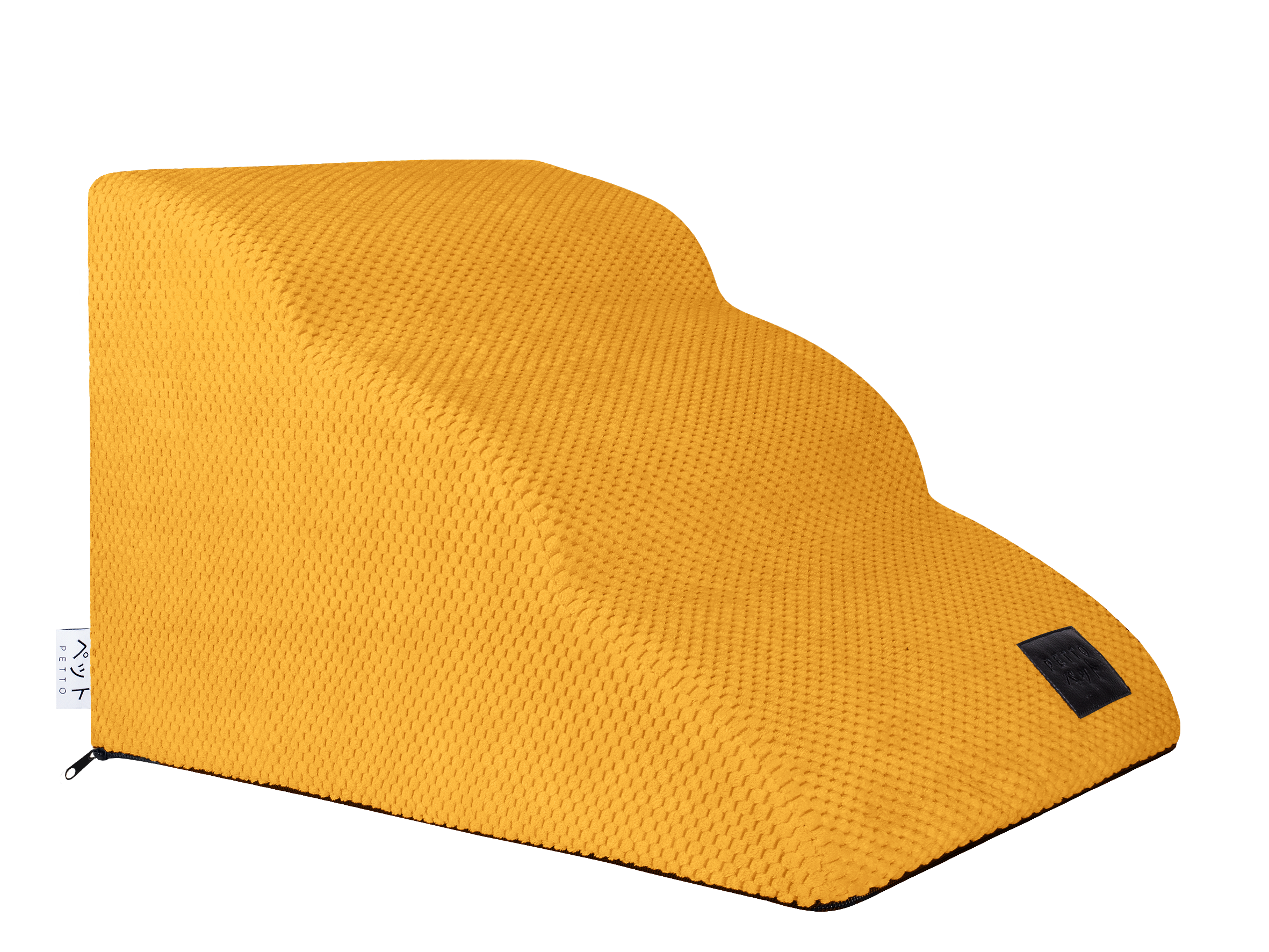 PETTO Takai 3 Velvet Dog Stairs Beige