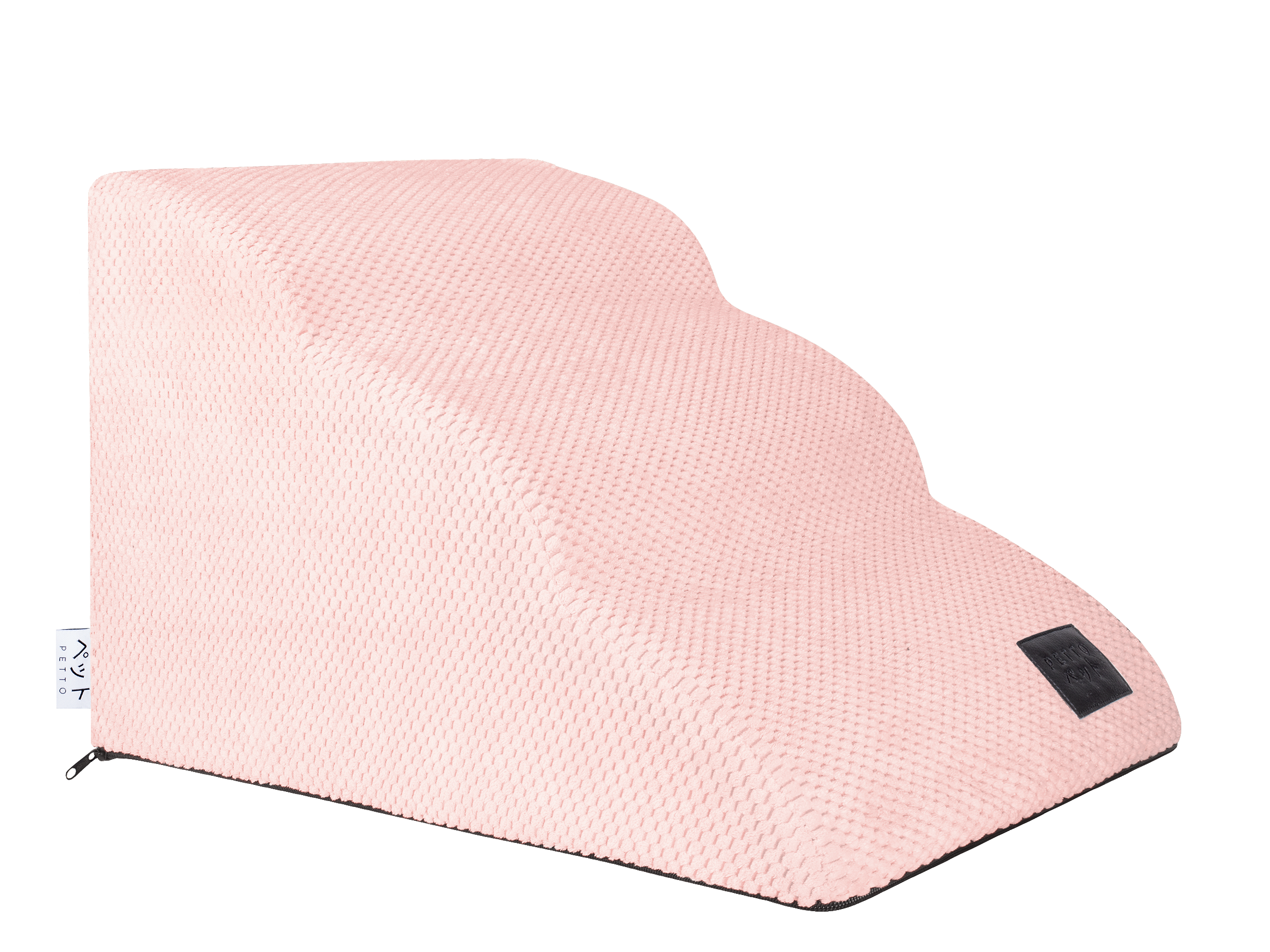 PETTO Takai 3 Velvet Dog Stairs Beige