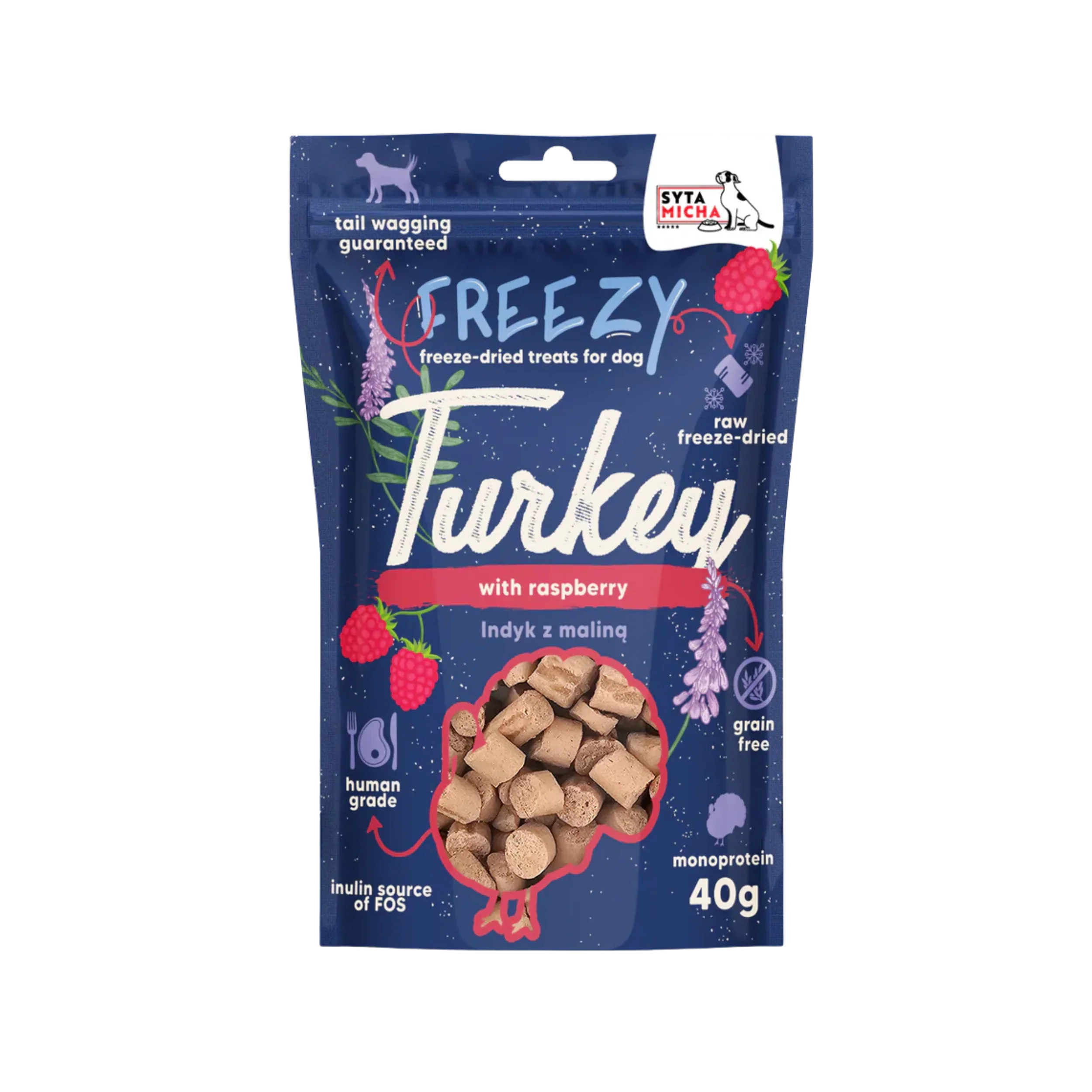 Rogy ořechová pasta pro psa s přídavkem jahod 300g