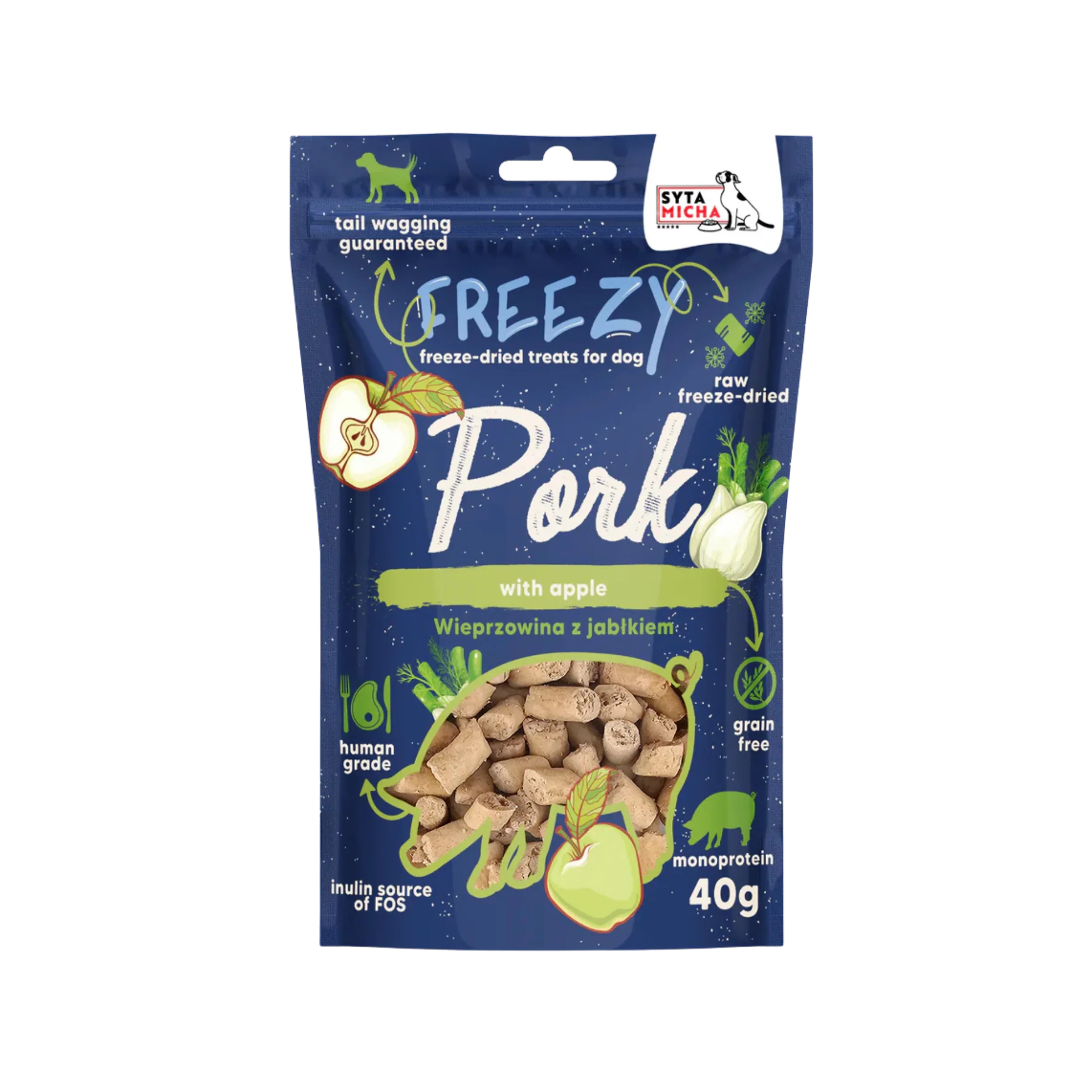 Rogy ořechová pasta pro psa s přídavkem jahod 300g