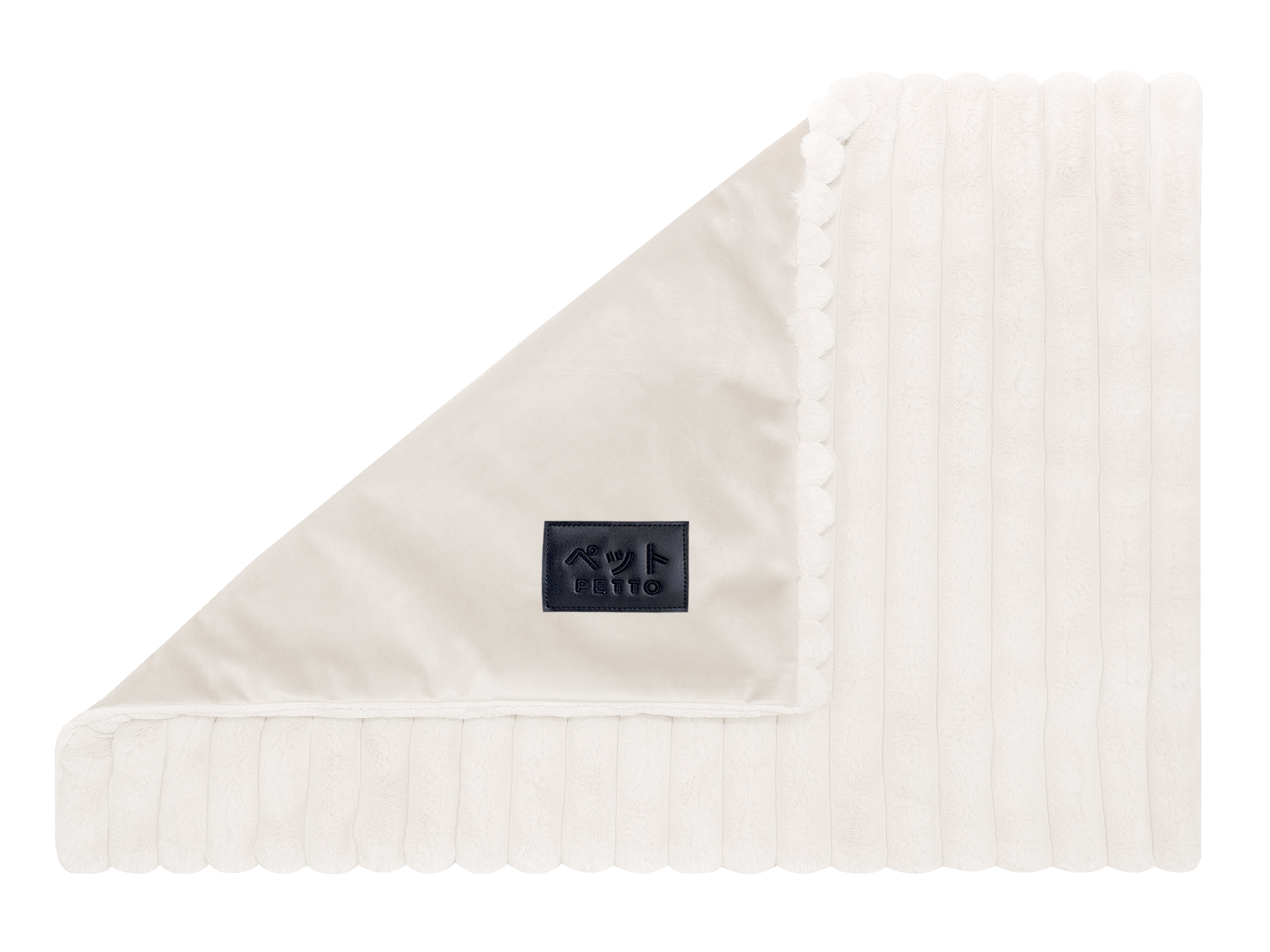 PETTO Mofu Fluffy Kocyk mata dla psa ecru