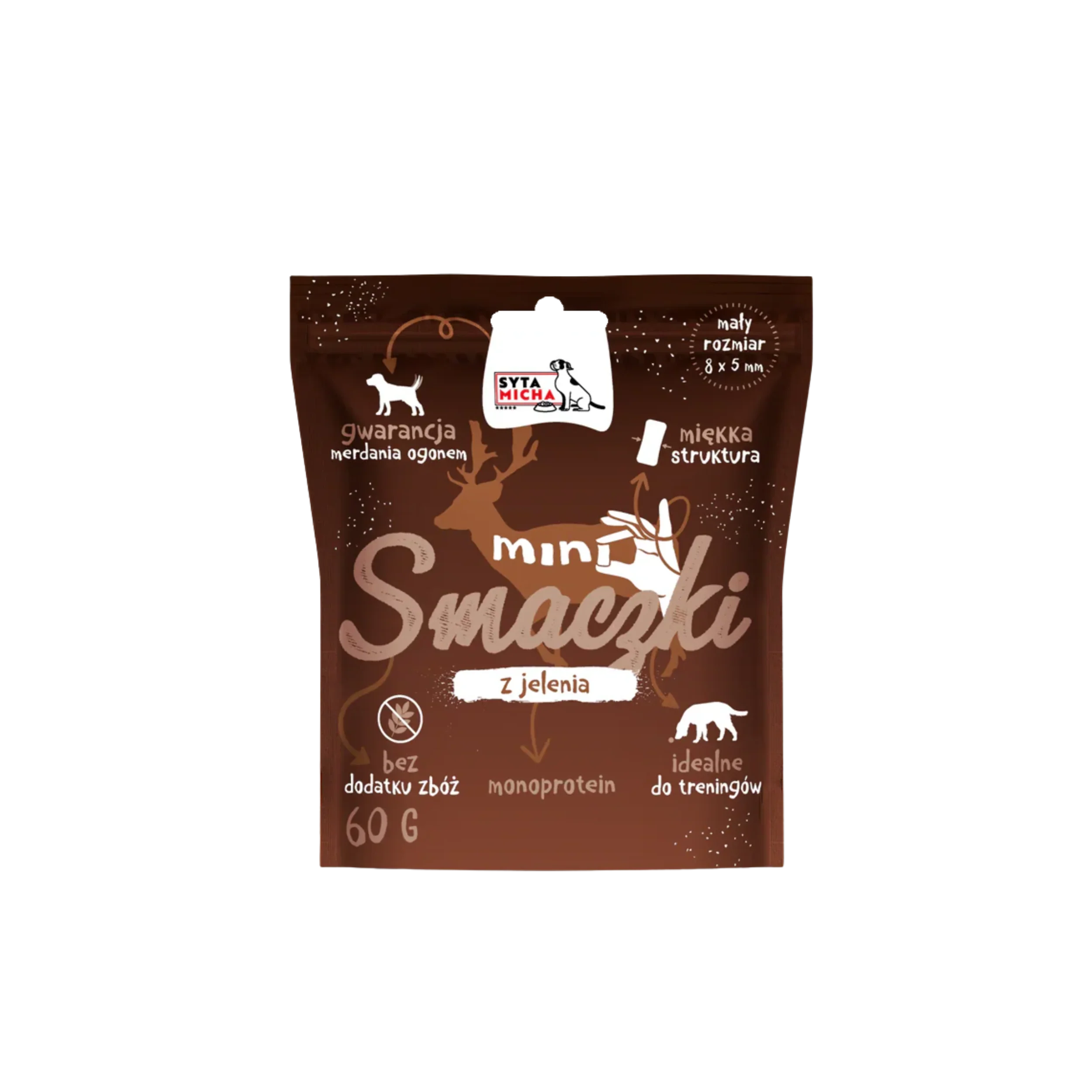 Rogy ořechová pasta pro psa s přídavkem jahod 300g