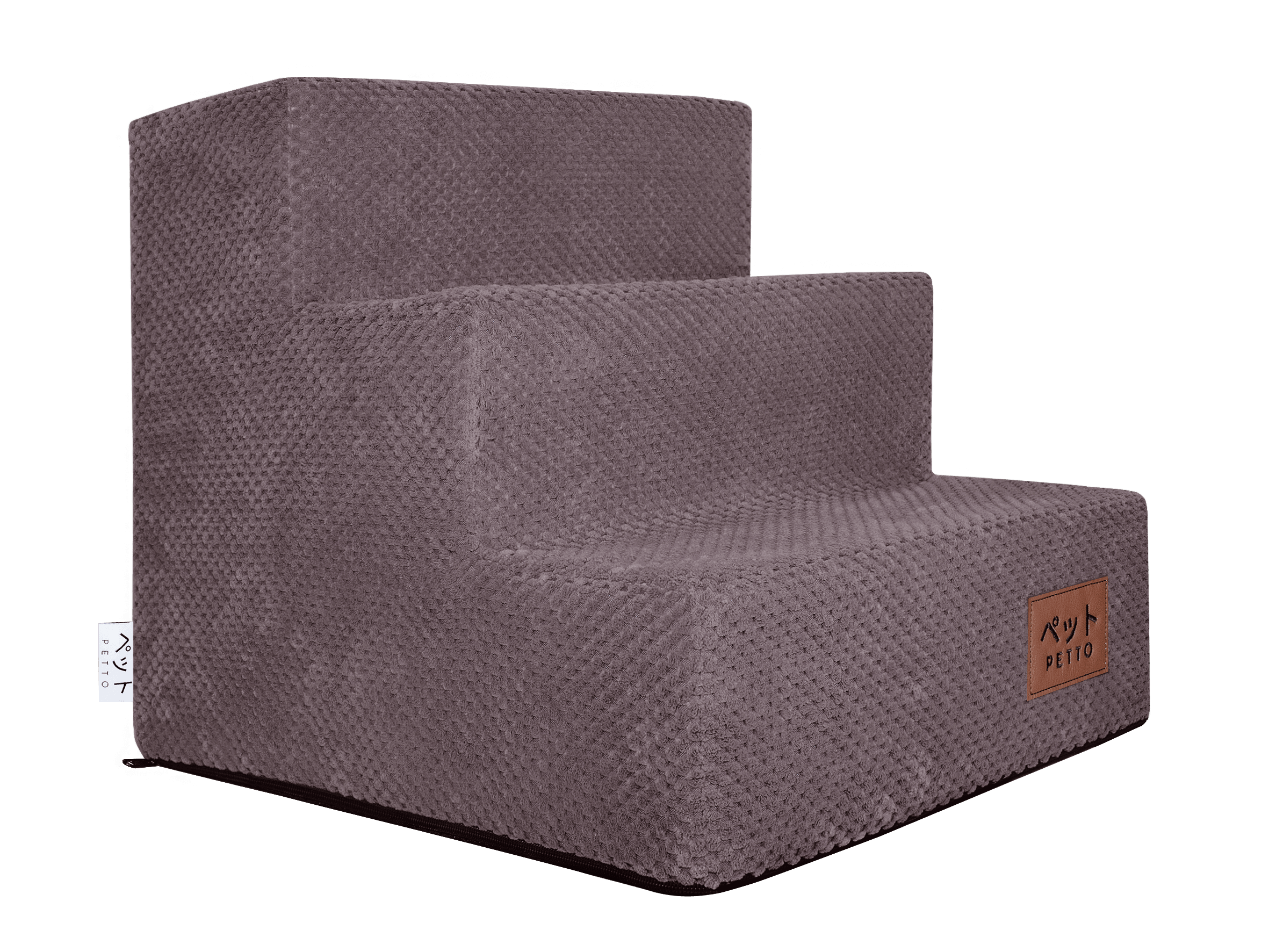 PETTO Schodki dla psa Takai 3 stopnie wrzosowe - Petto - Premium gear for your dog and cat. European made