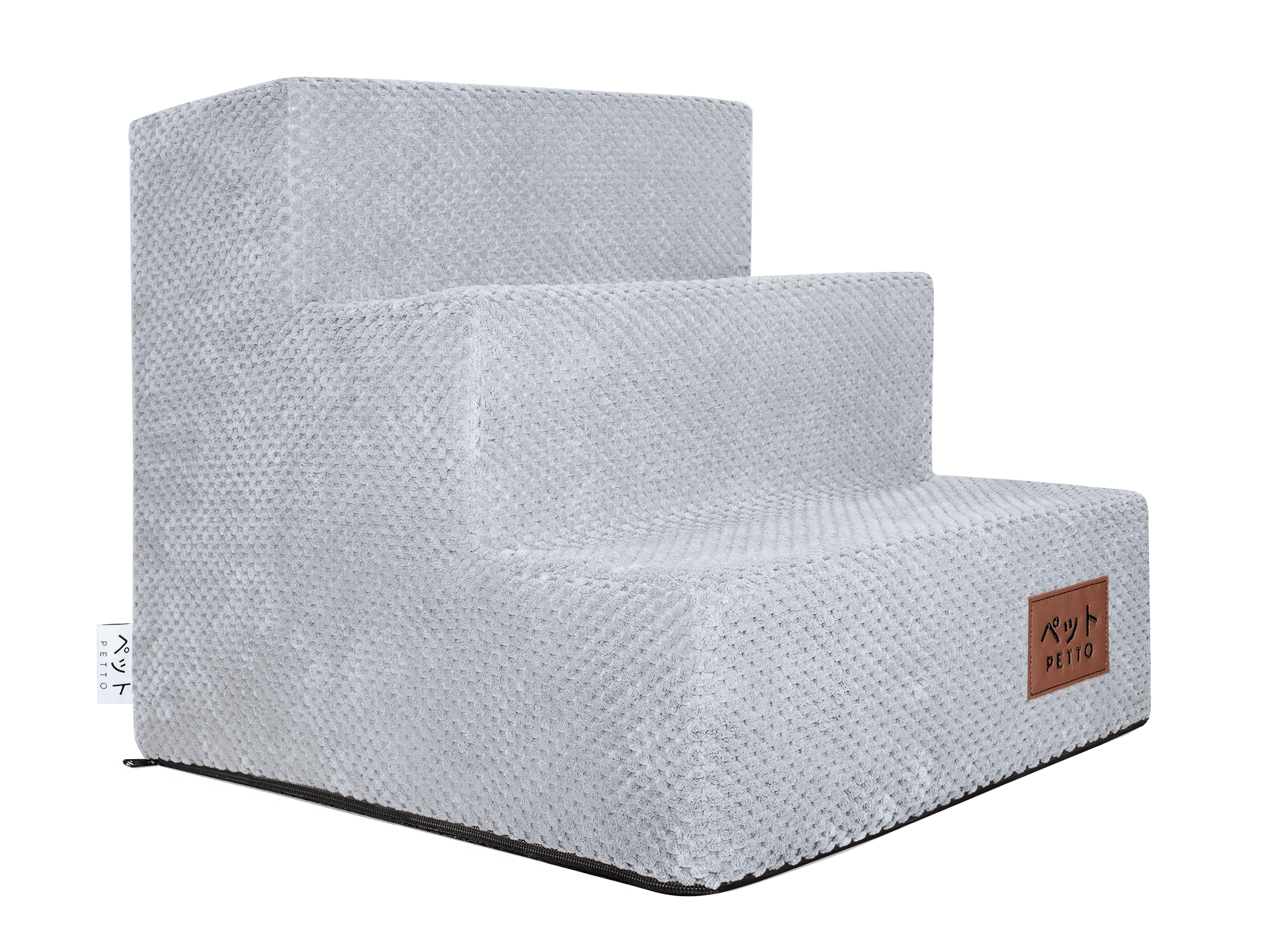 PETTO Schodki dla psa Takai 3 stopnie szare - Petto - Premium gear for your dog and cat. European made