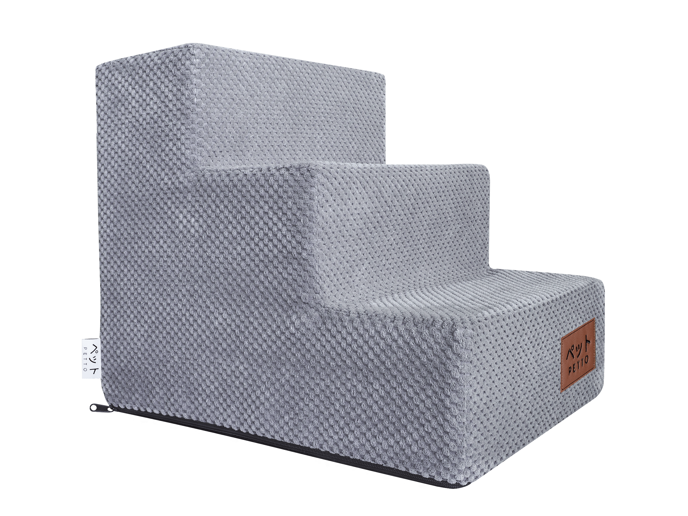 PETTO Schodki dla psa Takai 3 stopnie grafitowe - Petto - Premium gear for your dog and cat. European made