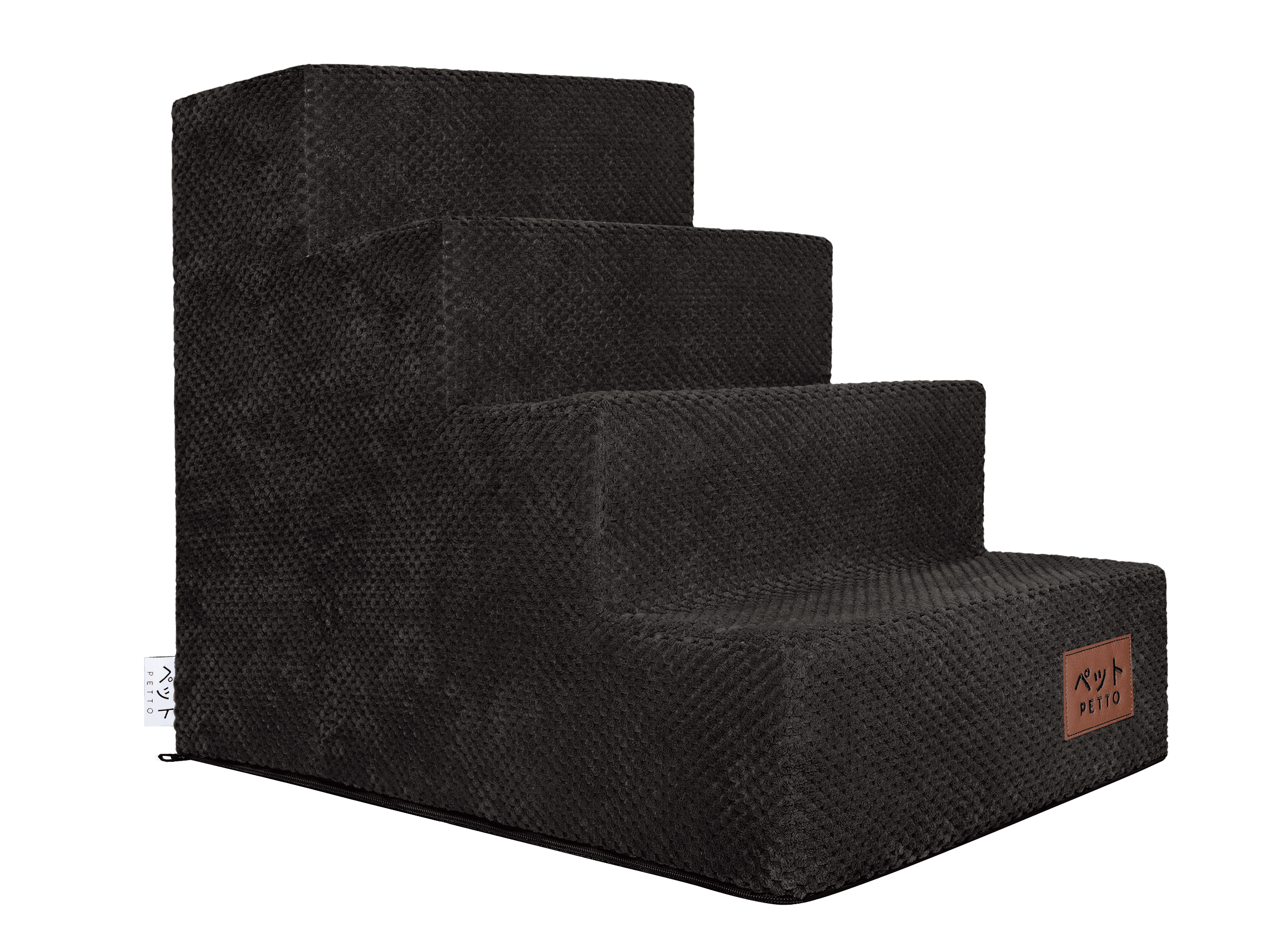PETTO Schodki dla psa Takai 4 stopnie czarne - Petto - Premium gear for your dog and cat. European made
