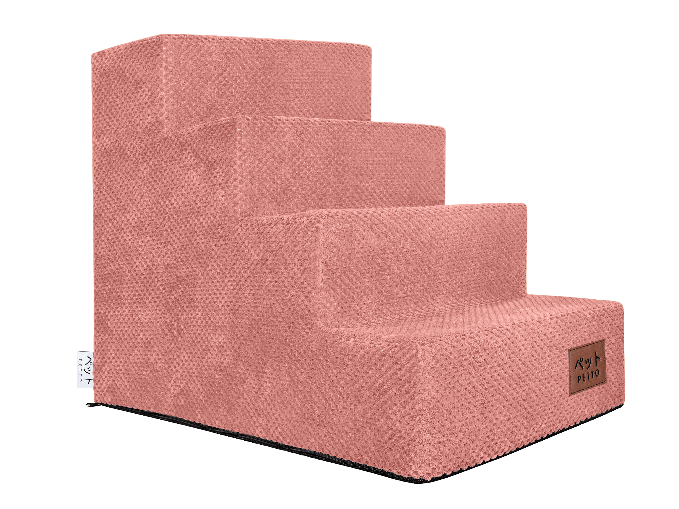 PETTO Schodki dla psa Takai 4 stopnie ciemnoróżowe - Petto - Premium gear for your dog and cat. European made