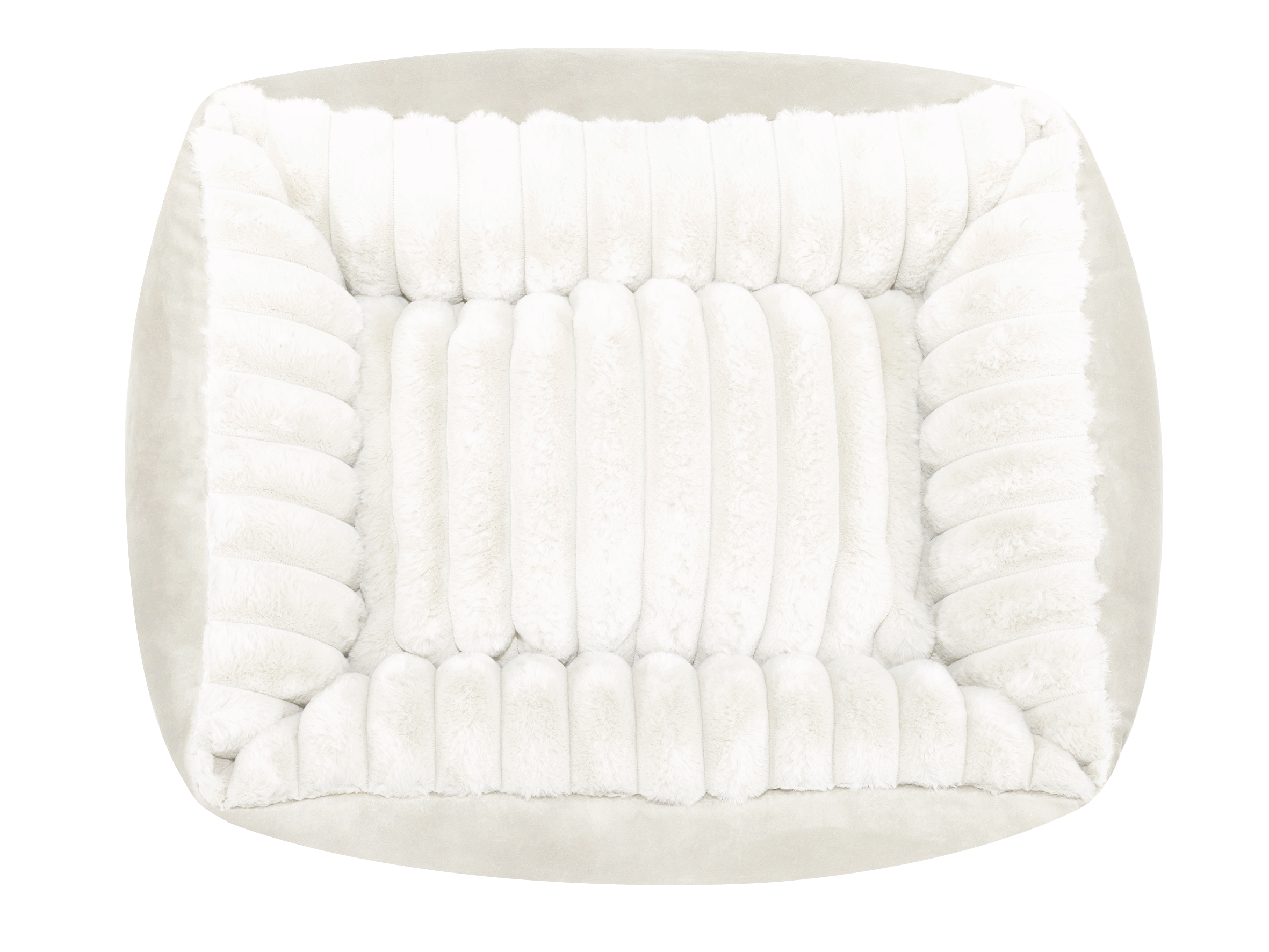 PETTO Osaka Fluffy Psí pelíšek béžový