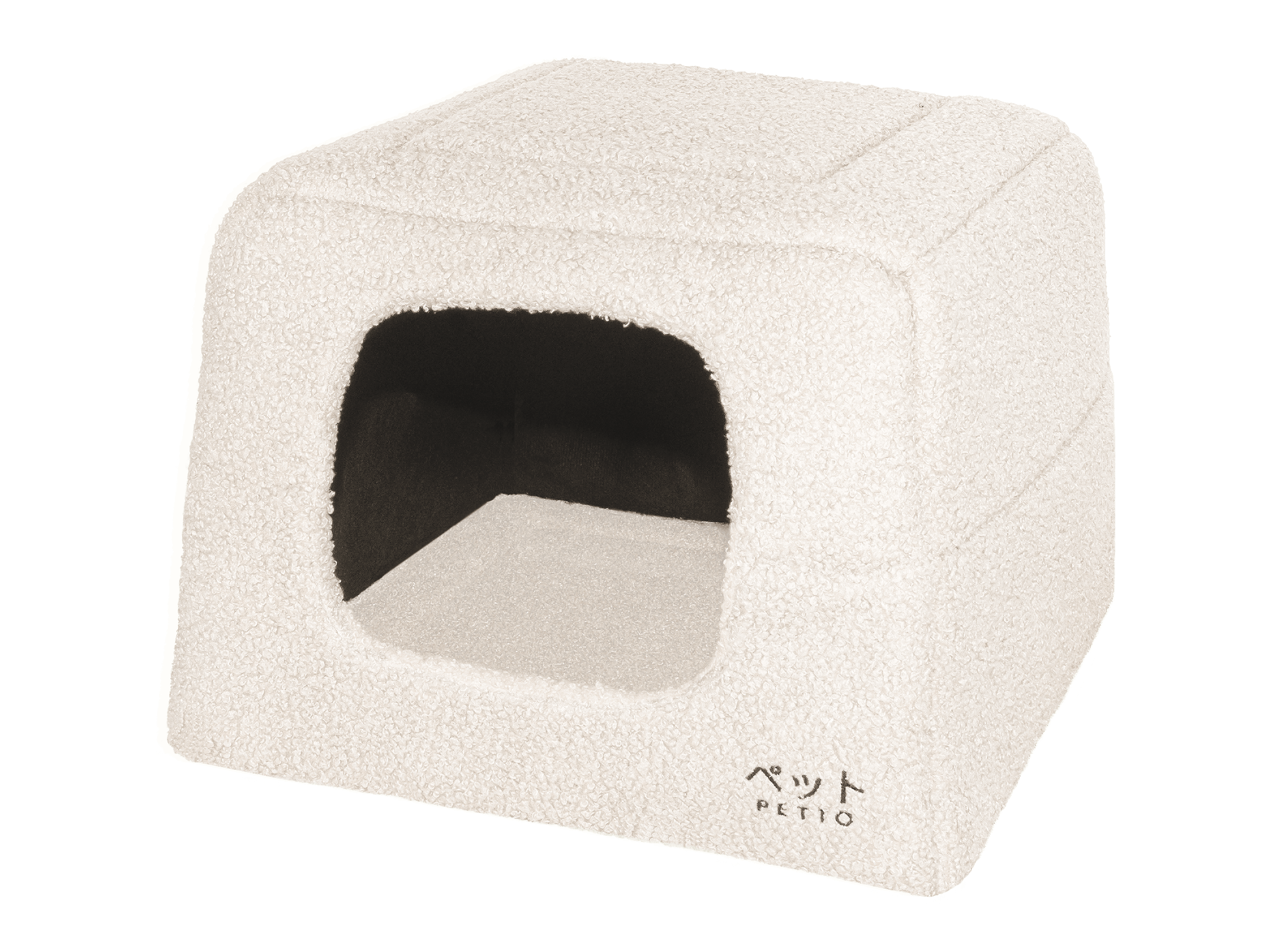 PETTO Domek legowisko 2w1 Uchi Cozy Ecru - Petto - Premium gear for your dog and cat. European made