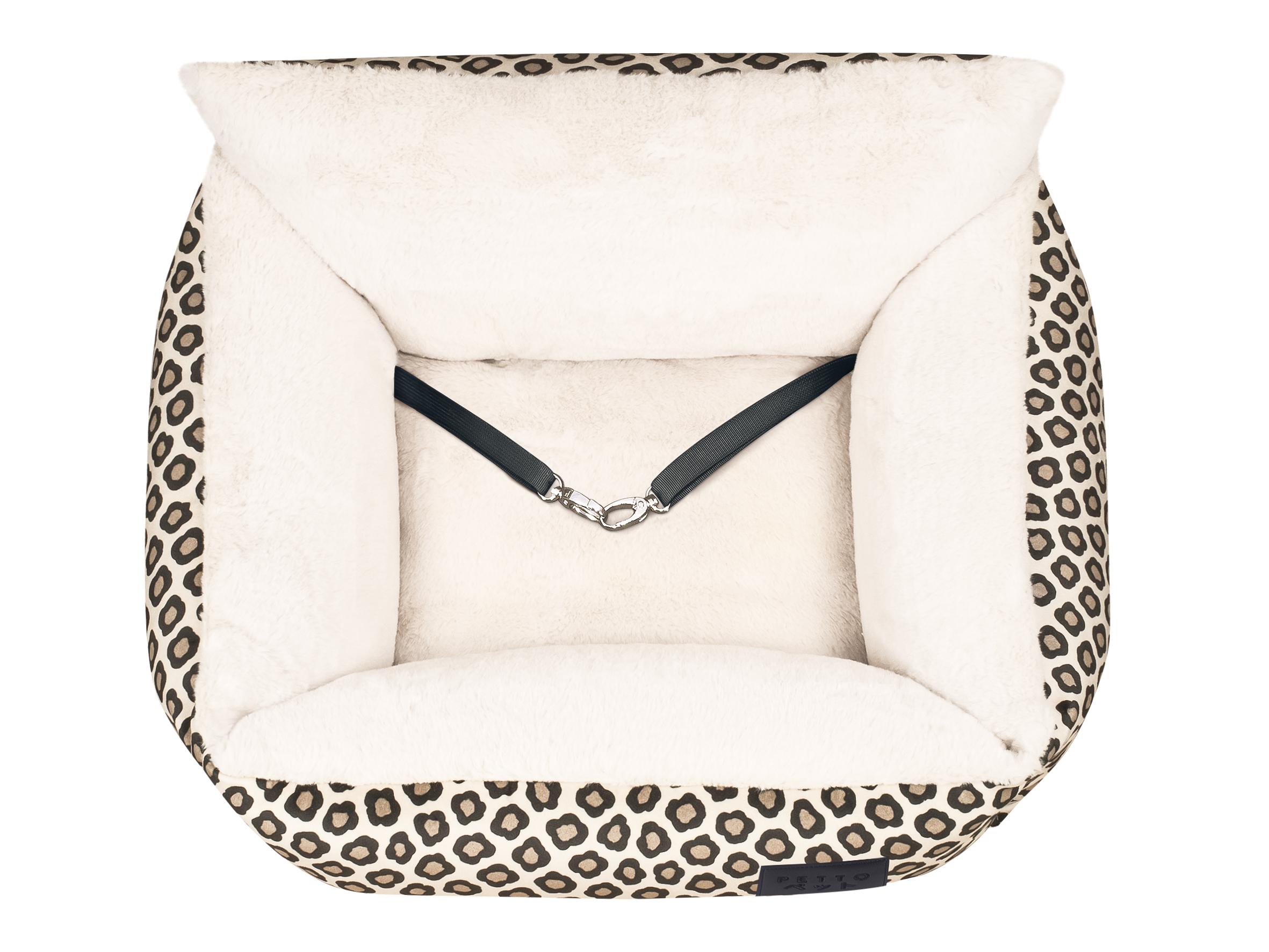 PETTO Oi Fluffy Platinum siedzisko samochodowe fotelik dla psa