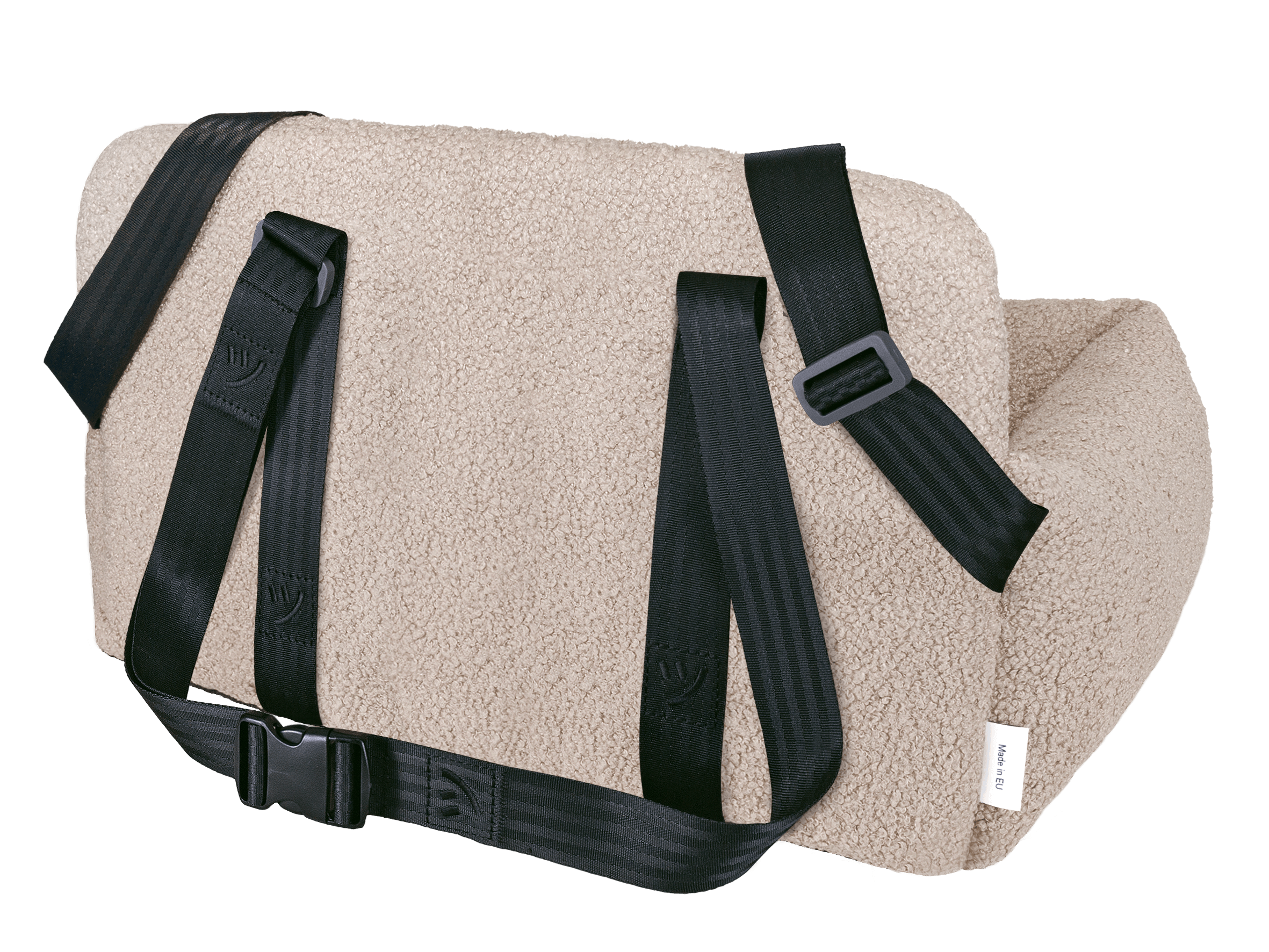 PETTO Oi Cozy Single siedzisko samochodowe fotelik dla psa beżowy - Petto - Premium gear for your dog and cat. European made