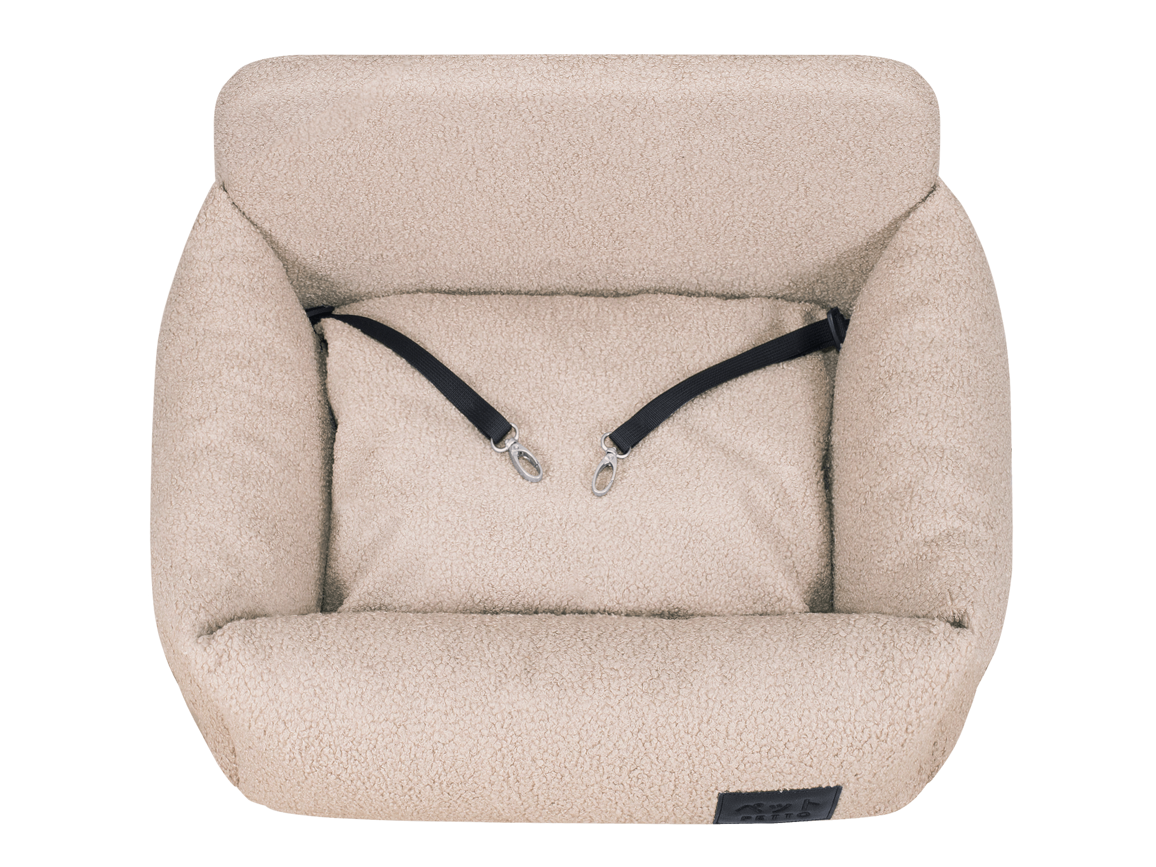 PETTO Oi Cozy Single siedzisko samochodowe fotelik dla psa beżowy - Petto - Premium gear for your dog and cat. European made