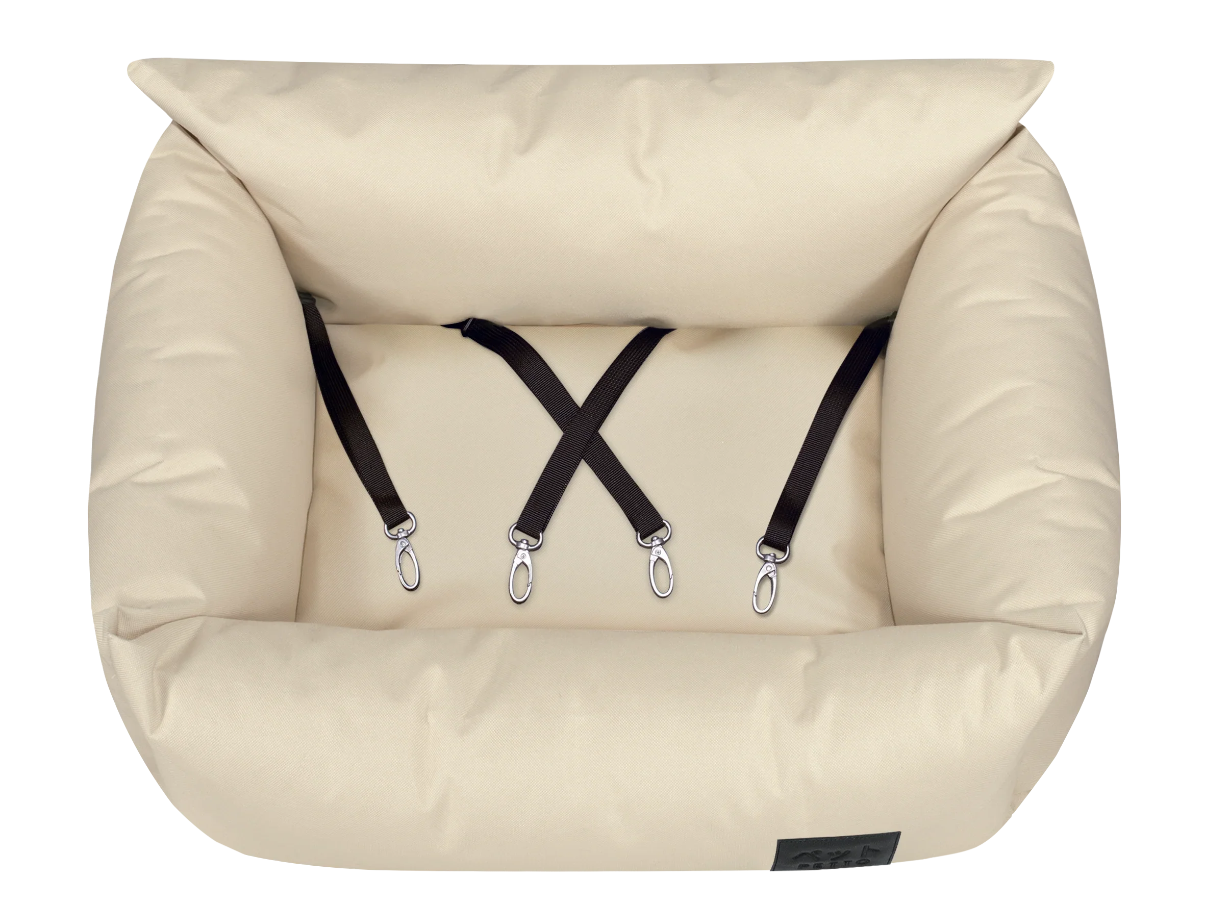 PETTO Oi Active WaterProof Duo fotelik samochodowy dla psa ecru