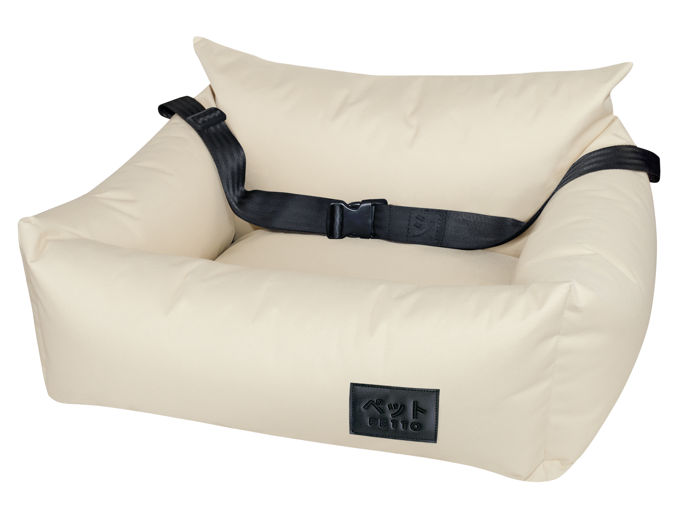 PETTO Oi Active WaterProof Duo fotelik samochodowy dla psa ecru
