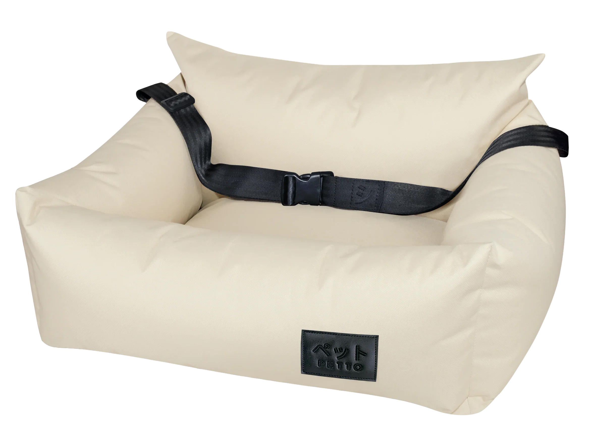 PETTO Oi Active WaterProof Duo fotelik samochodowy dla psa ecru