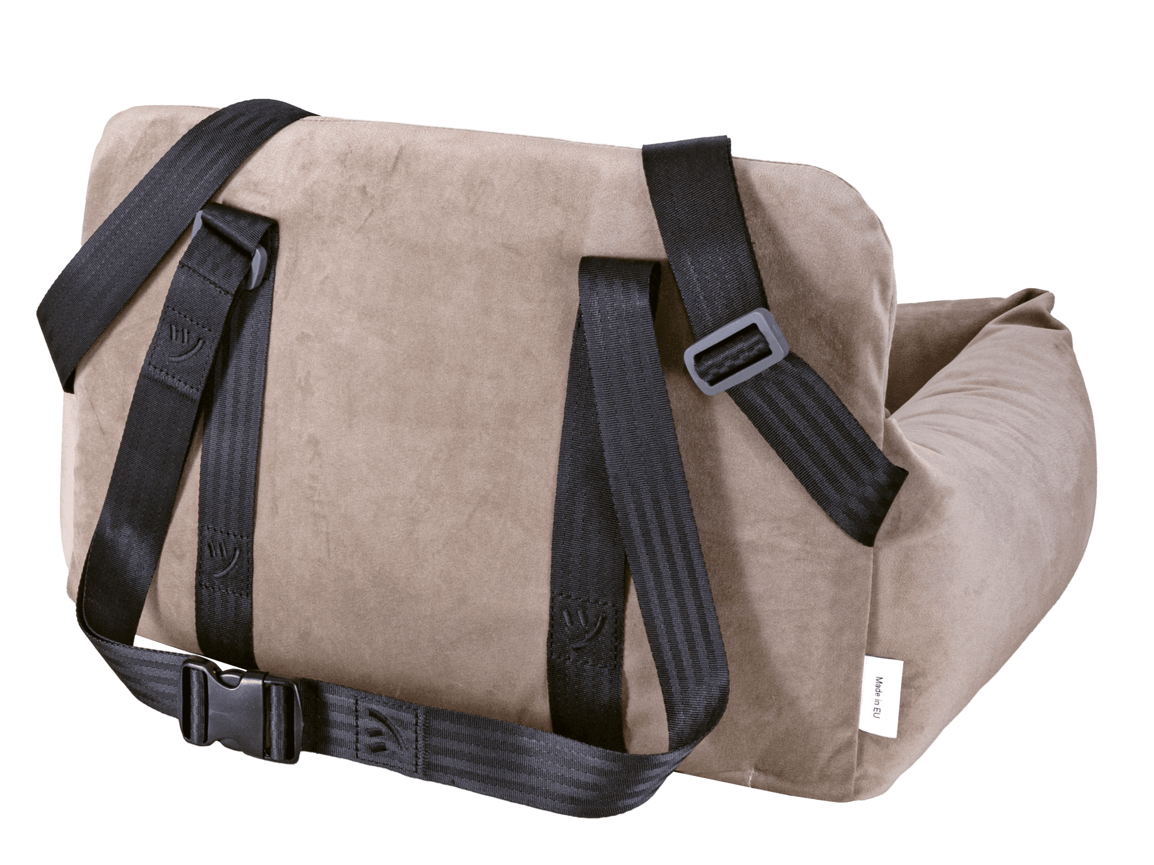 PETTO Oi Duo siedzisko samochodowe fotelik dla psa beżowy - Petto - Premium gear for your dog and cat. European made