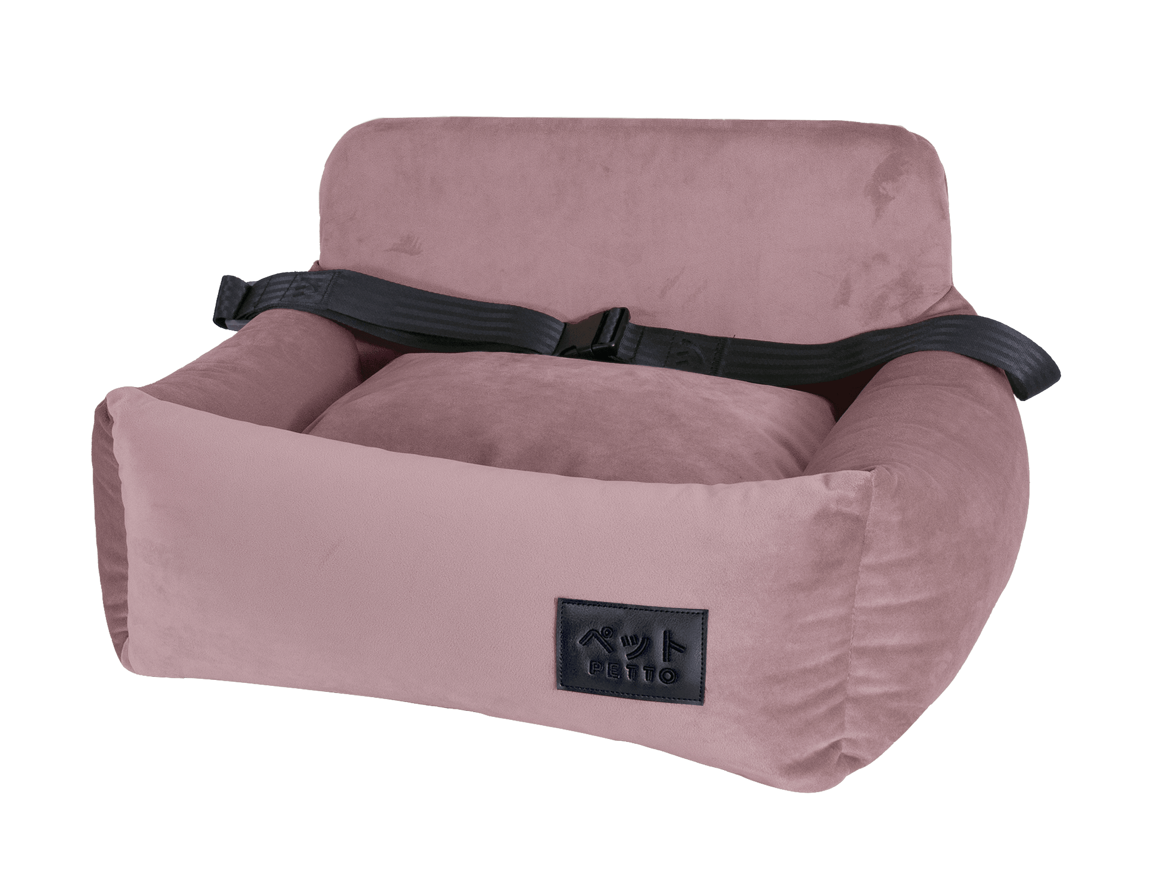 PETTO Oi Single siedzisko samochodowe fotelik dla psa różowy - Petto - Premium gear for your dog and cat. European made