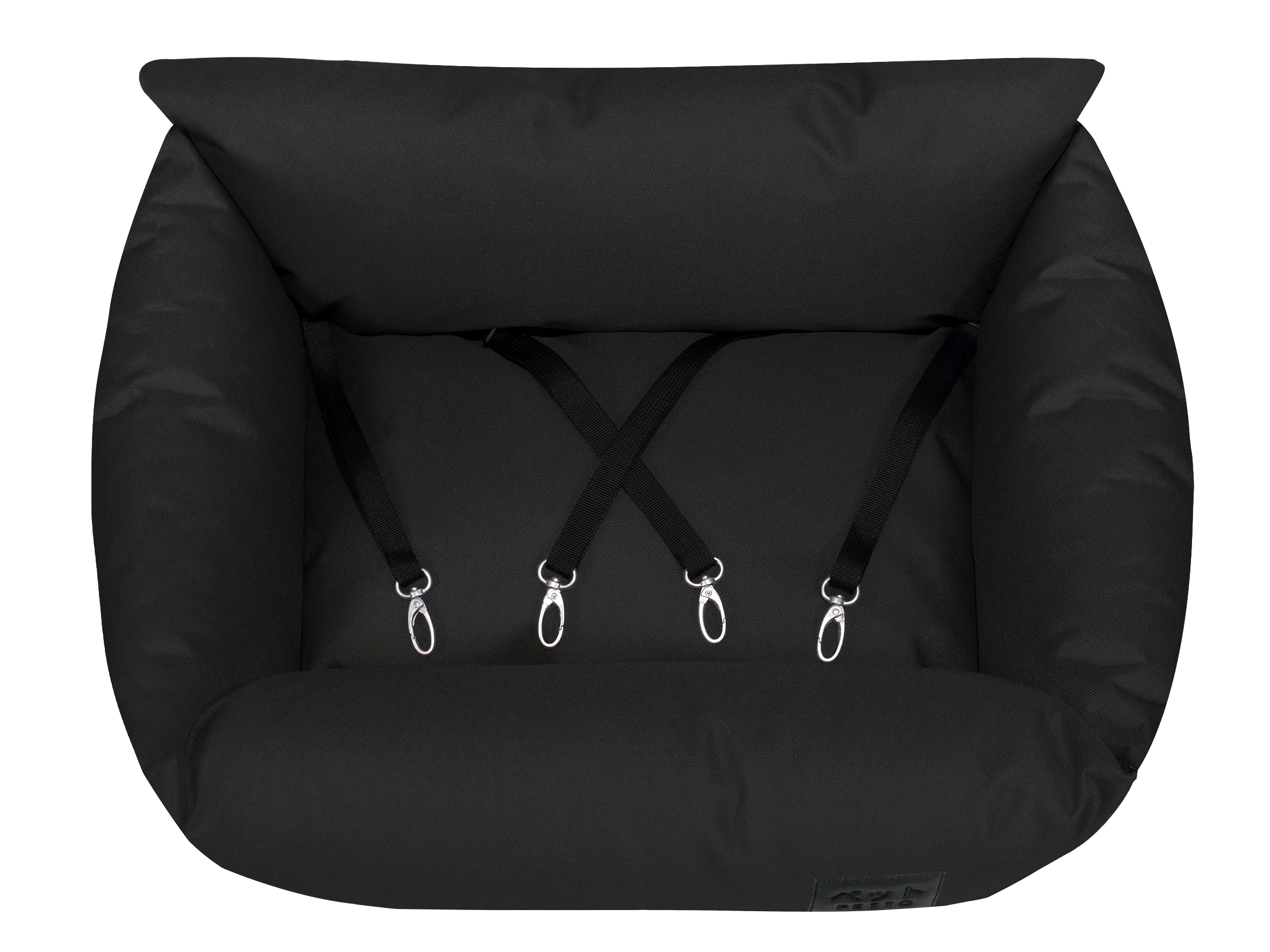 PETTO Oi Active WaterProof Duo fotelik samochodowy dla psa czarny