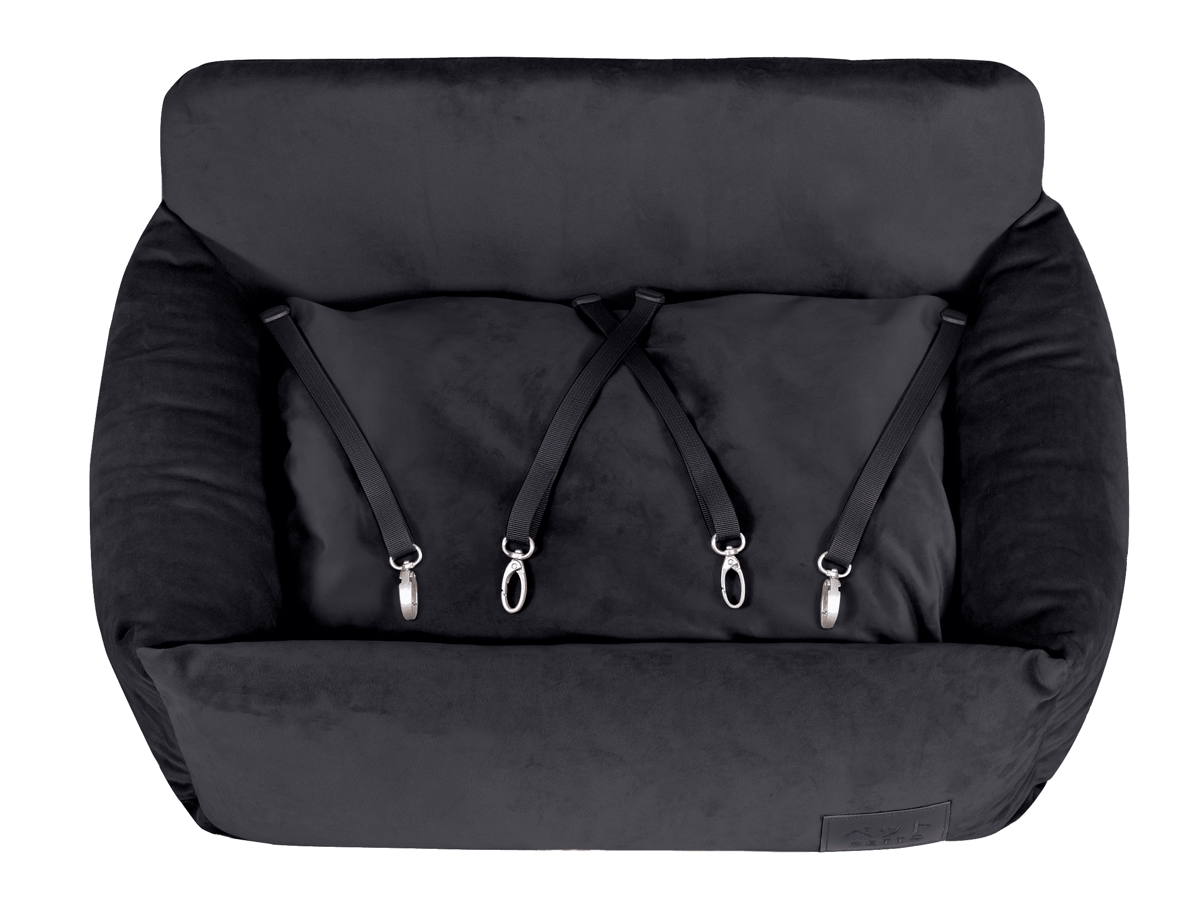 PETTO Oi Duo siedzisko samochodowe fotelik dla psa czarny - Petto - Premium gear for your dog and cat. European made