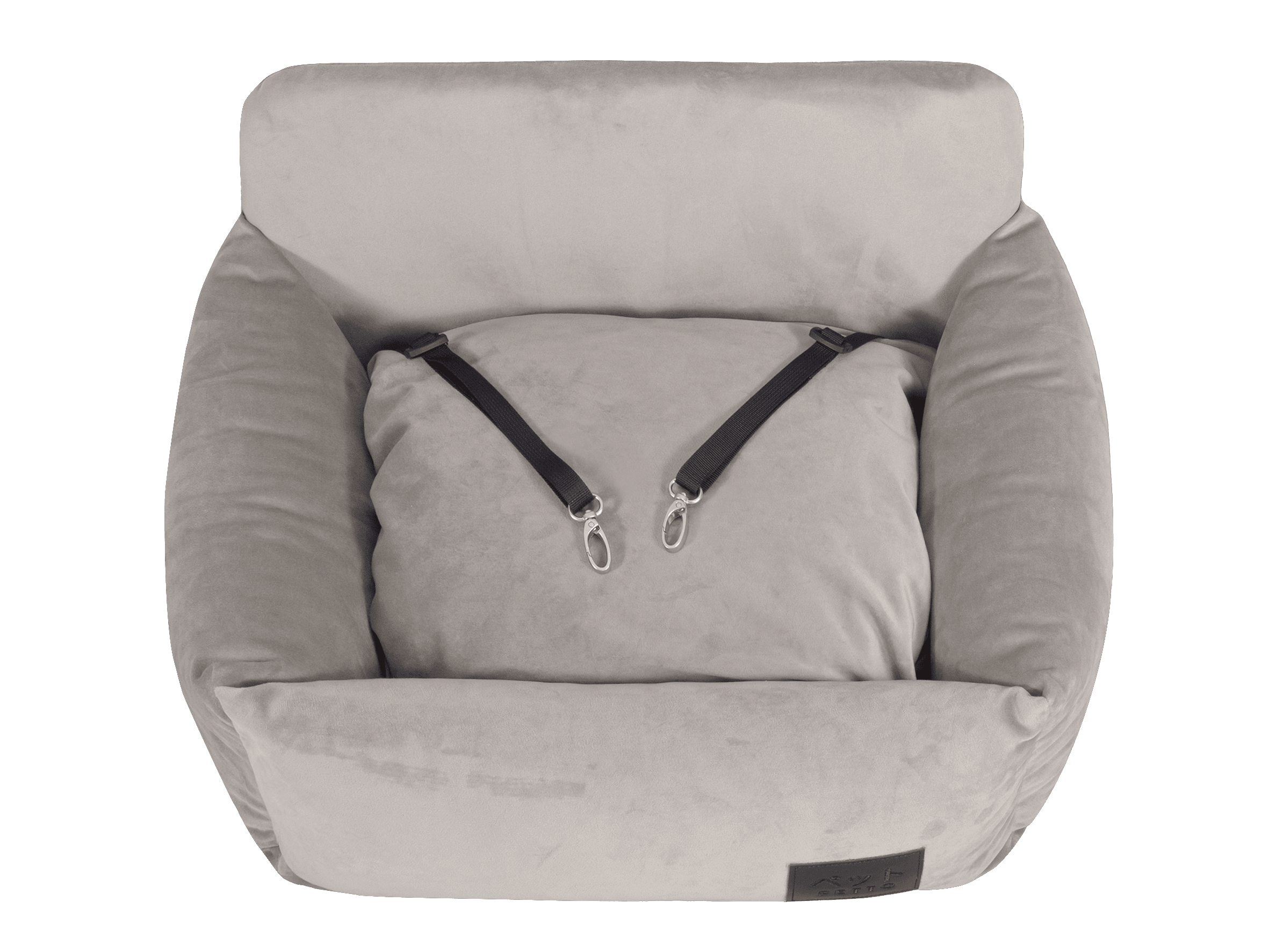 PETTO Oi Single siedzisko samochodowe fotelik dla psa szary - Petto - Premium gear for your dog and cat. European made