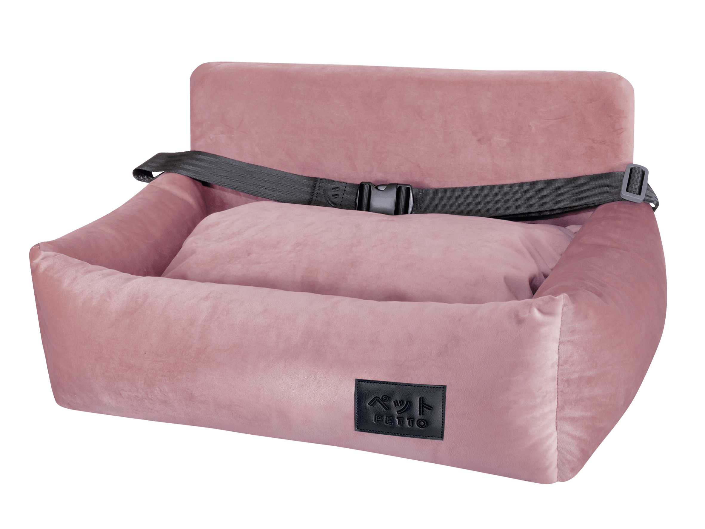 PETTO Oi Duo siedzisko samochodowe fotelik dla psa różowy - Petto - Premium gear for your dog and cat. European made