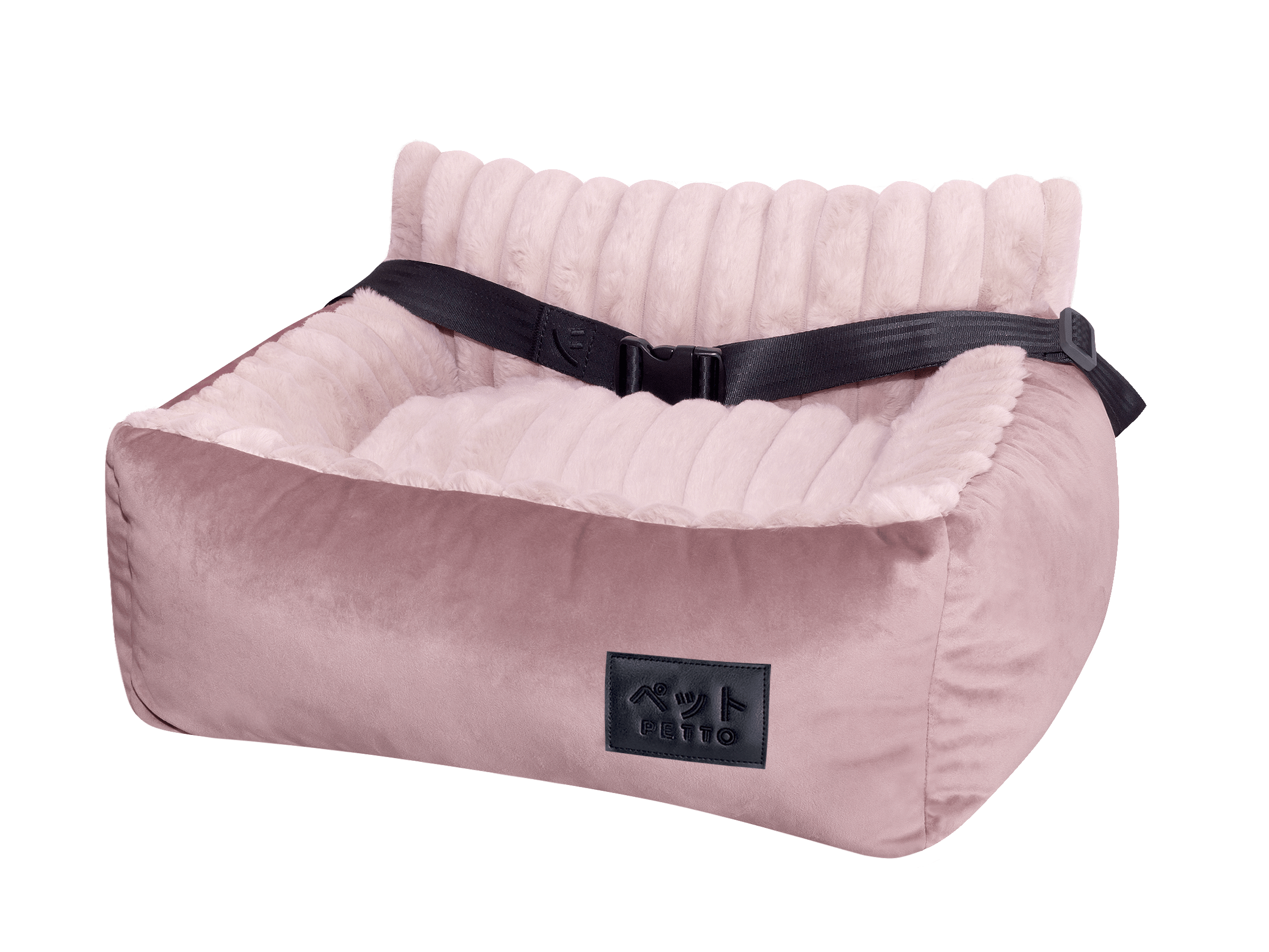 PETTO Oi Fluffy siedzisko samochodowe fotelik dla psa różowy - Petto - Premium gear for your dog and cat. European made