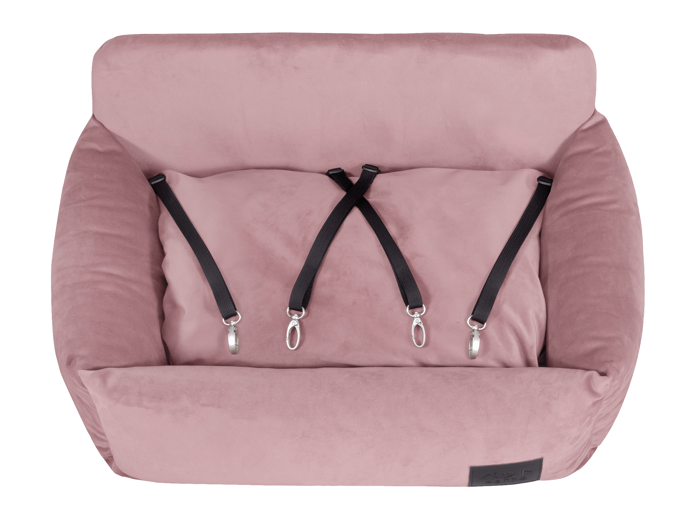 PETTO Oi Duo siedzisko samochodowe fotelik dla psa różowy - Petto - Premium gear for your dog and cat. European made