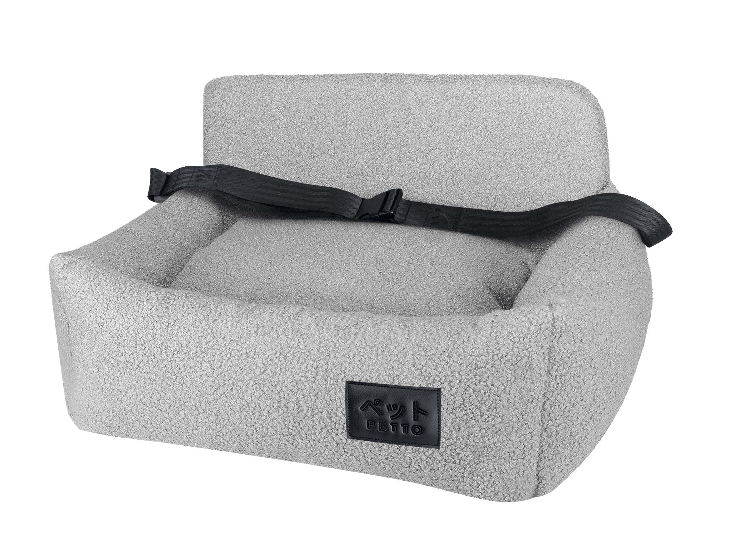 PETTO Oi Cozy Single siedzisko samochodowe fotelik dla psa szary - Petto - Premium gear for your dog and cat. European made
