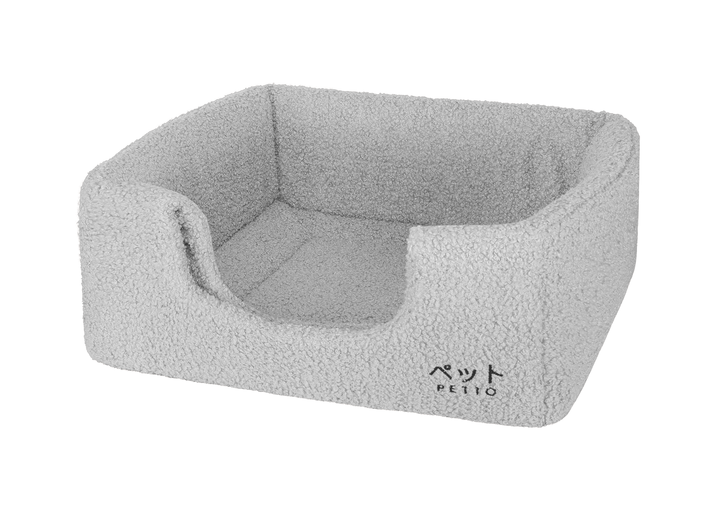 PETTO Domek legowisko 2w1 Uchi Cozy Szare - Petto - Premium gear for your dog and cat. European made