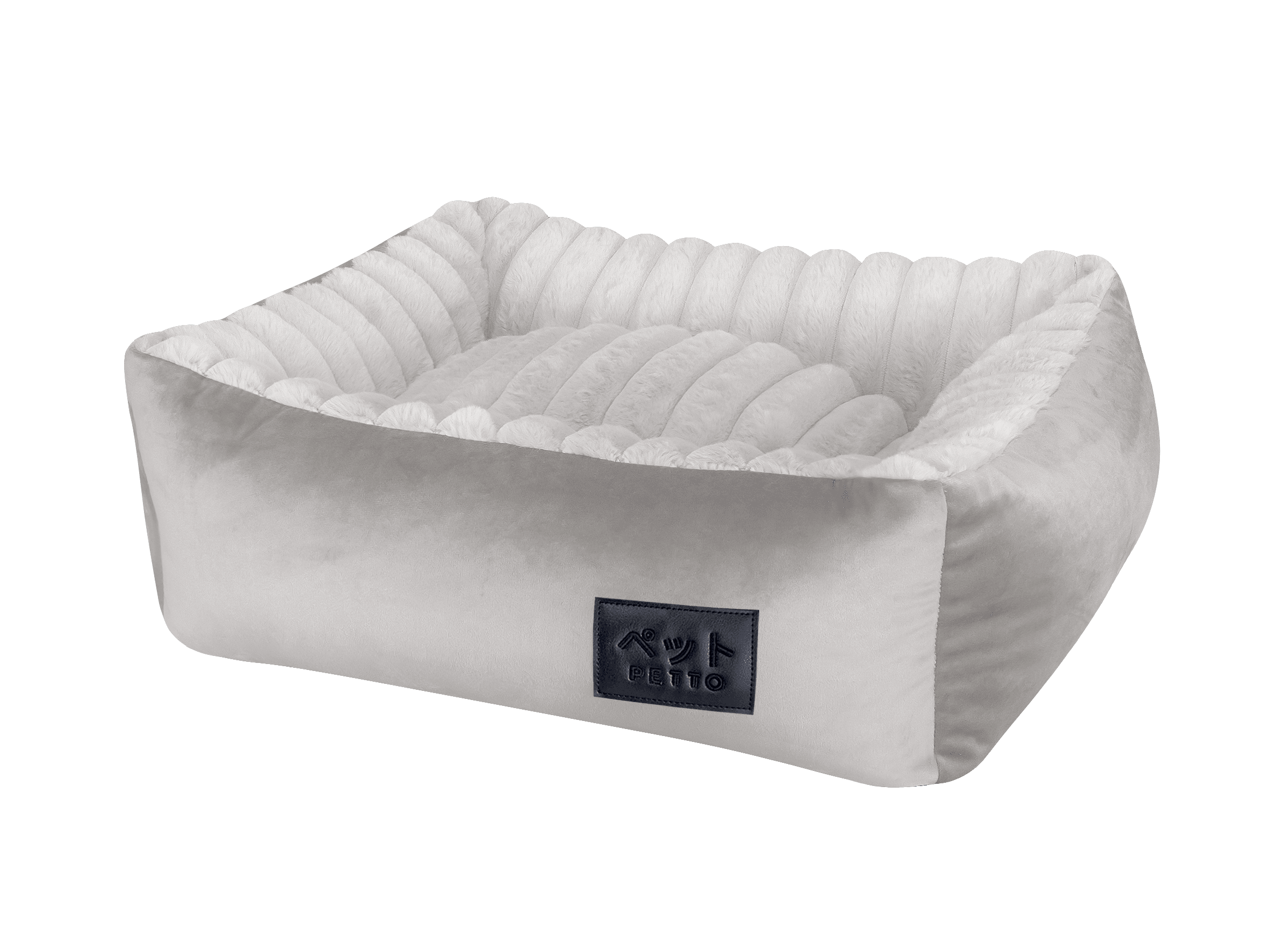 PETTO Osaka Fluffy Legowisko dla psa szare - Petto - Premium gear for your dog and cat. European made