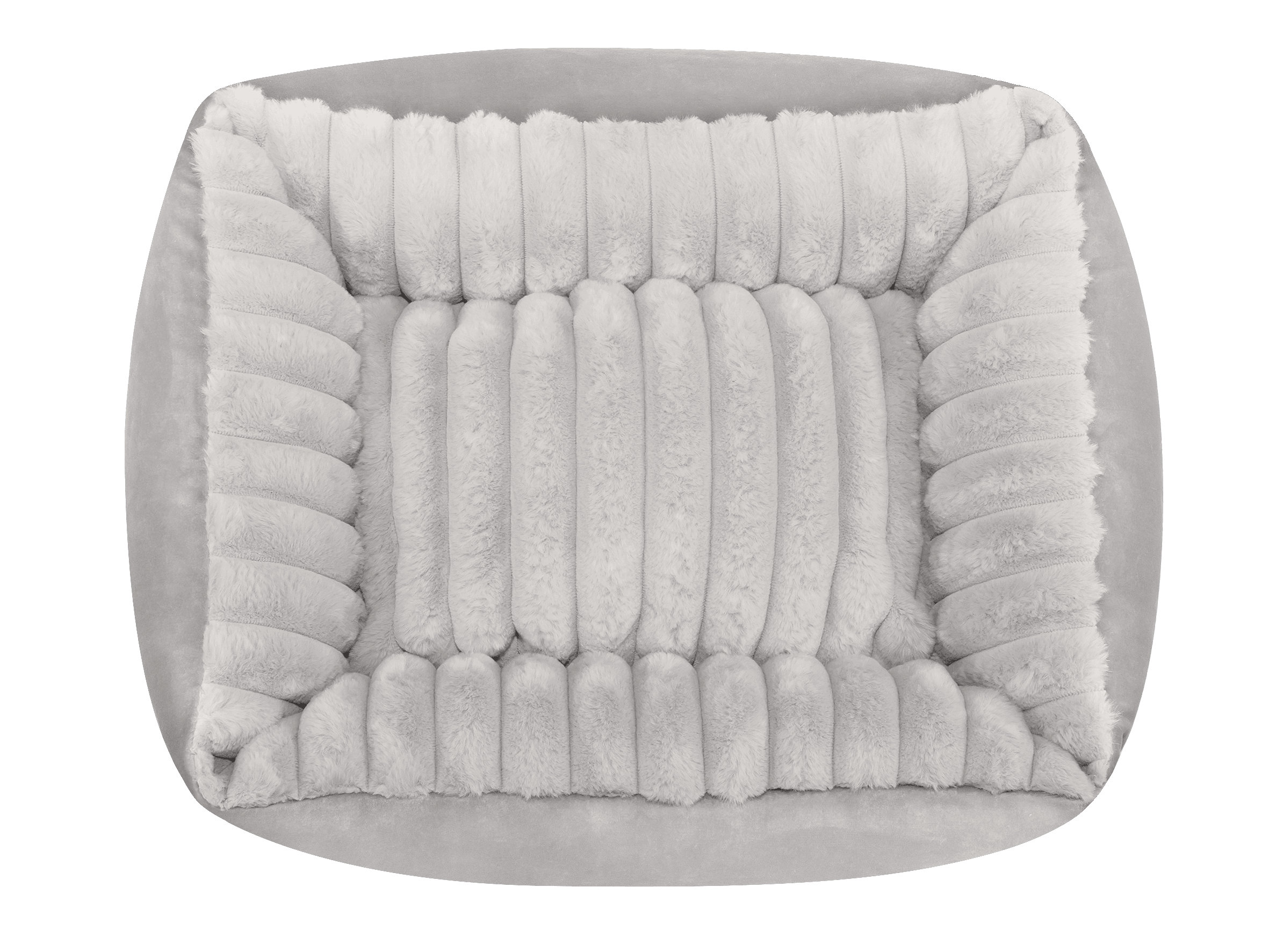 PETTO Osaka Fluffy Legowisko dla psa szare - Petto - Premium gear for your dog and cat. European made