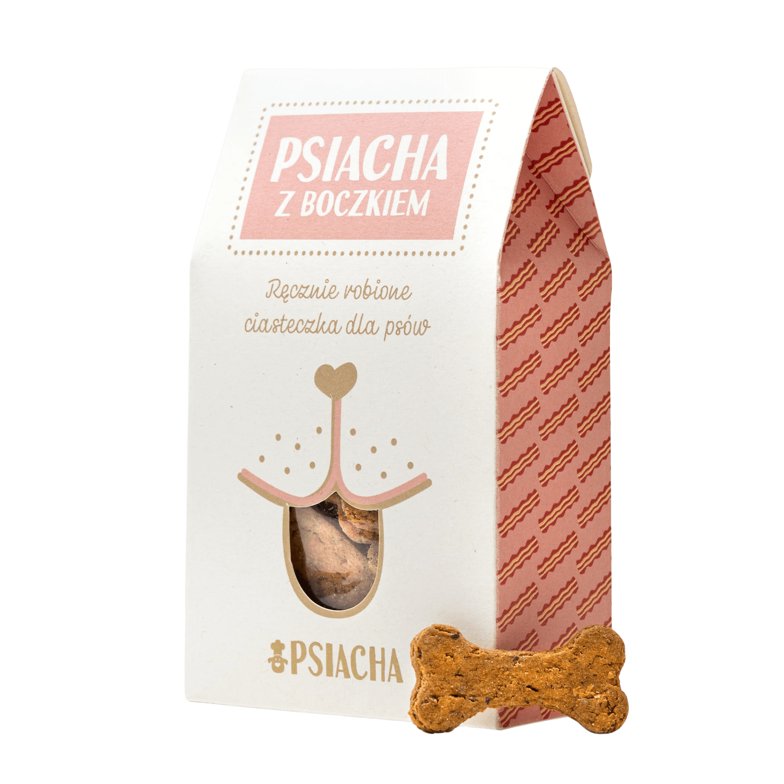 Psiacha z boczkiem 100g přírodní pamlsky pro psa