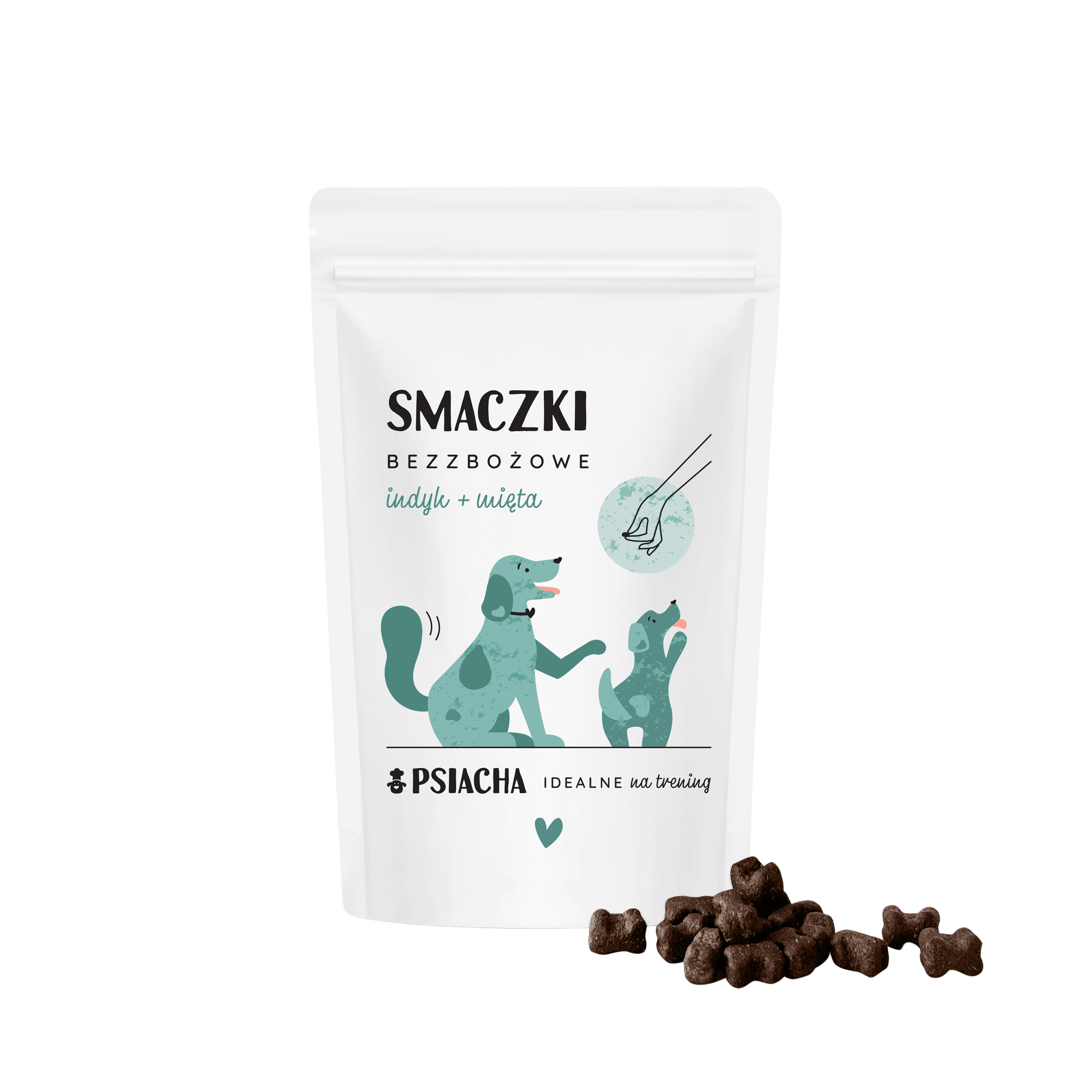 Getreidefreie Hundeleckerlis mit Truthahn 80g, perfekt für das Hundetraining