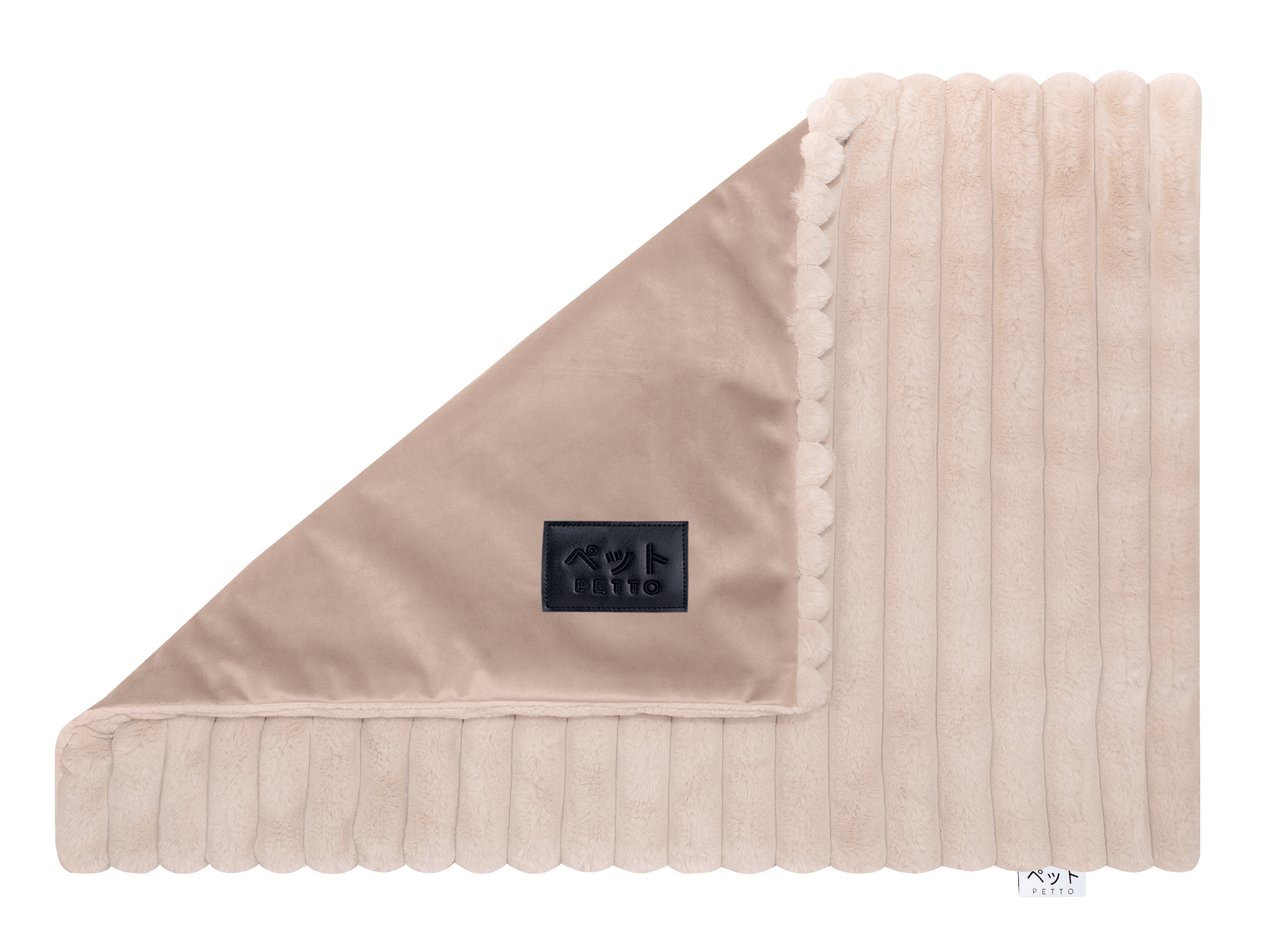 PETTO Mofu Fluffy Kocyk mata dla psa beżowy - Petto - Premium gear for your dog and cat. European made