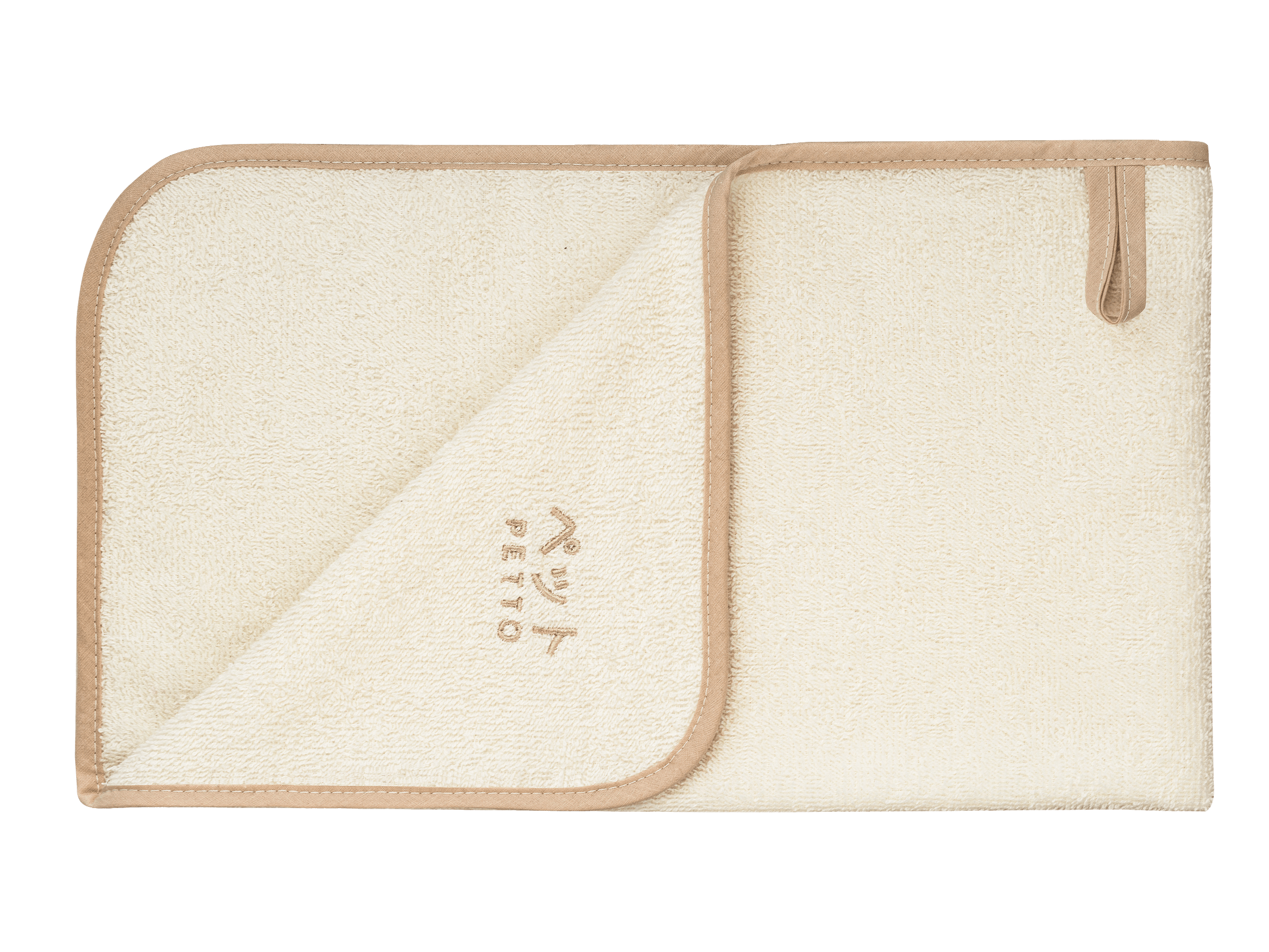 PETTO Ręcznik dla psa Mizu beżowy - Petto - Premium gear for your dog and cat. European made