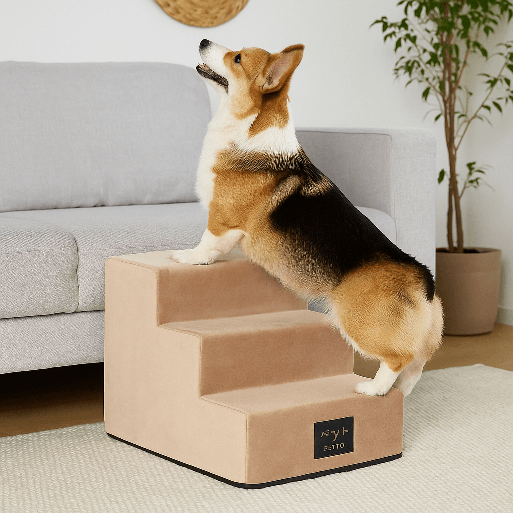 Schodki dla psa – wygoda, bezpieczeństwo i zdrowie Twojego pupila - Petto - Premium gear for your dog and cat. European made