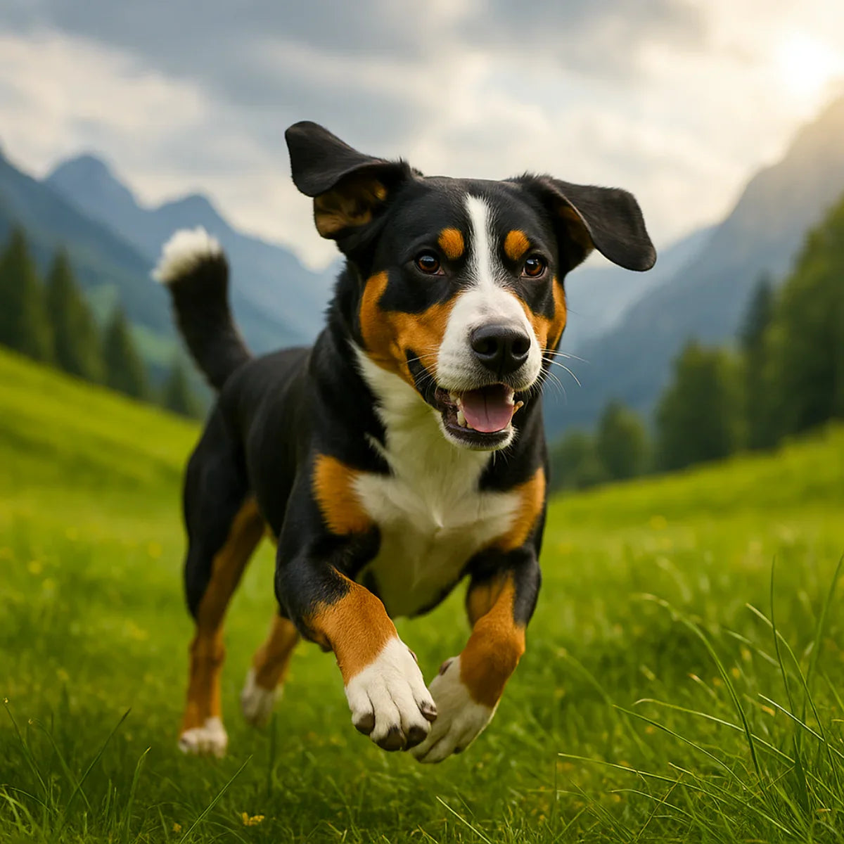Entlebucher – najmniejszy szwajcarski pies pasterski z wielkim sercem