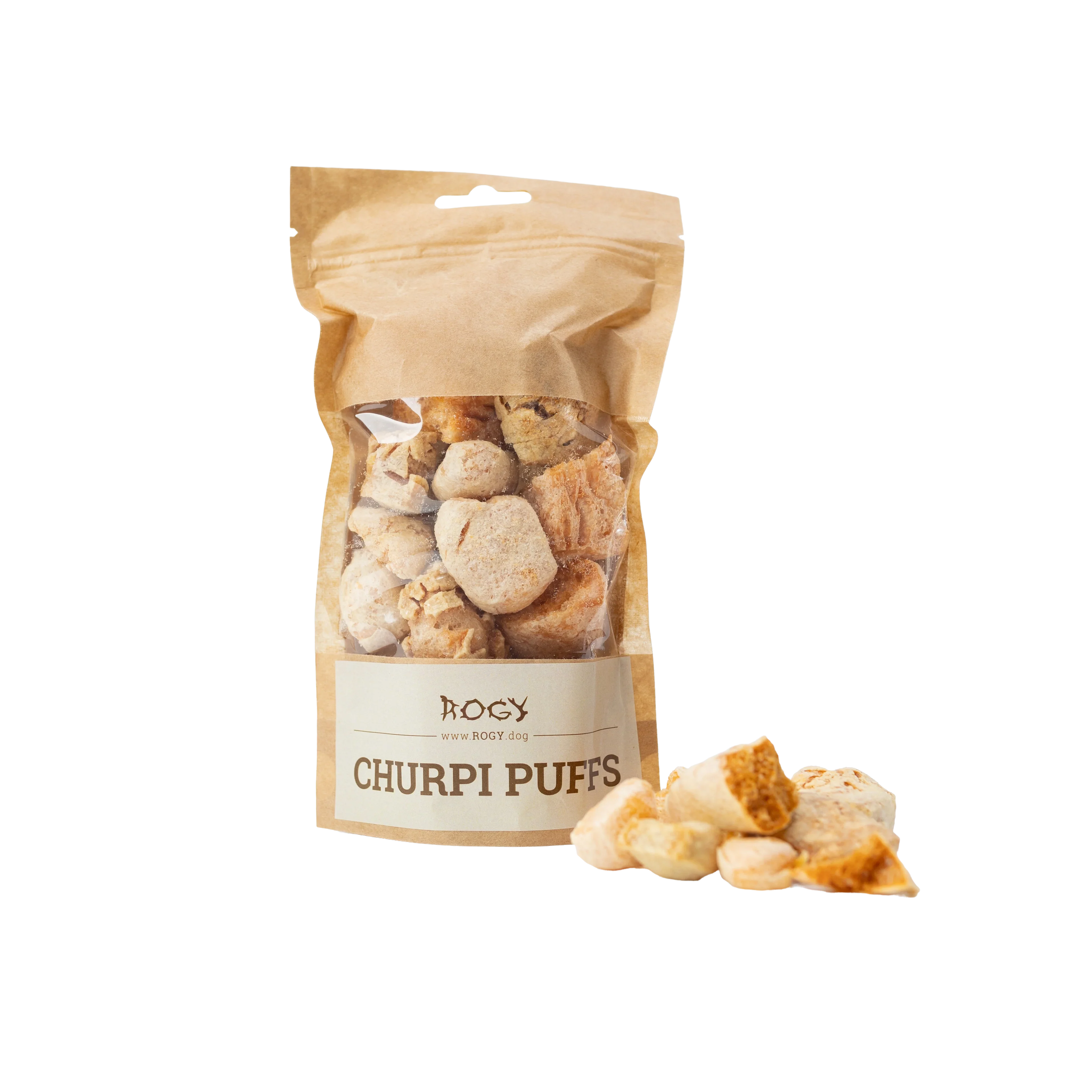 Rogy churpi puffs kulki sýrové pro psa 70g