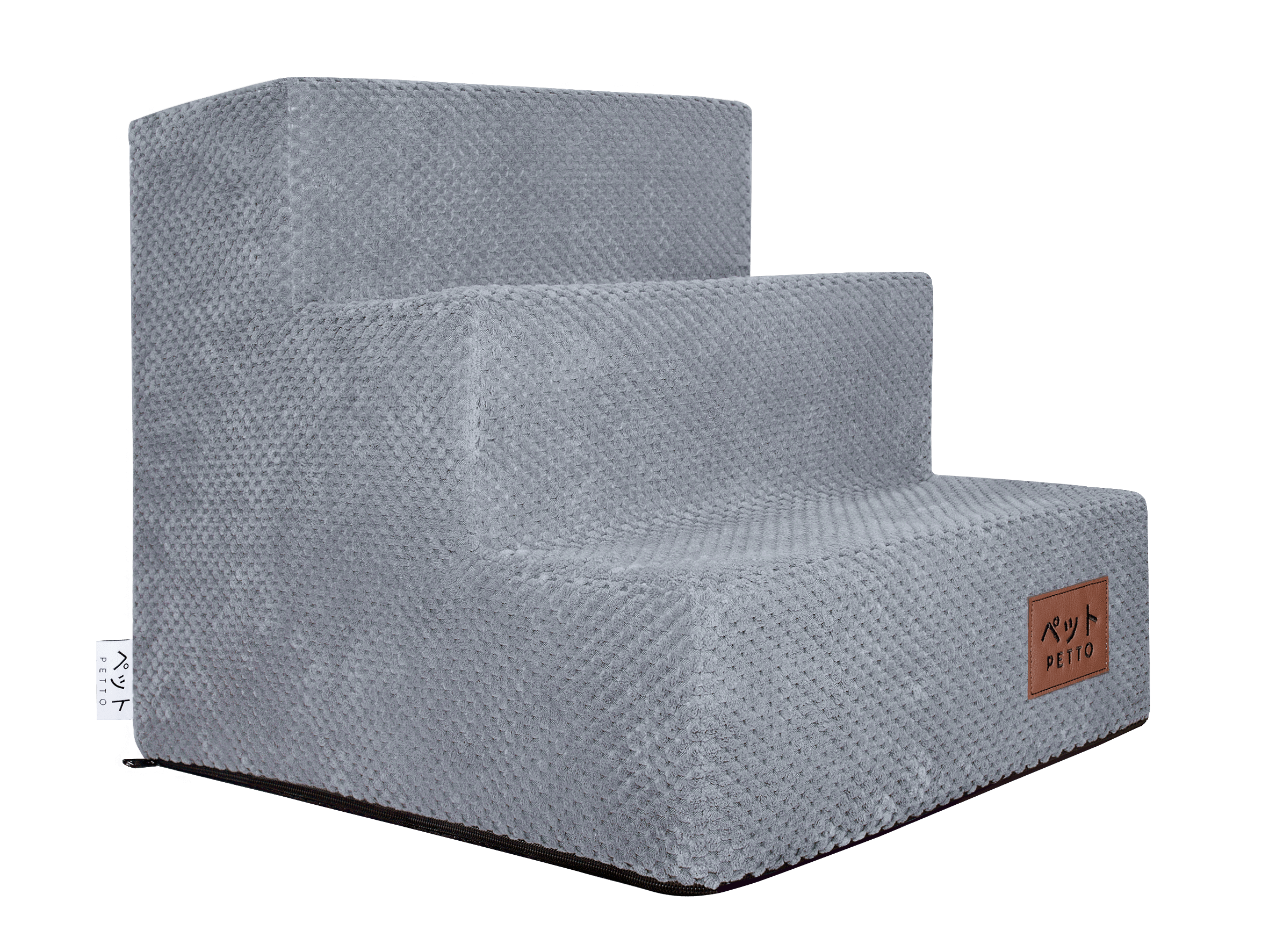 PETTO Schodki dla psa Takai 3 stopnie grafitowe - Petto - Premium gear for your dog and cat. European made