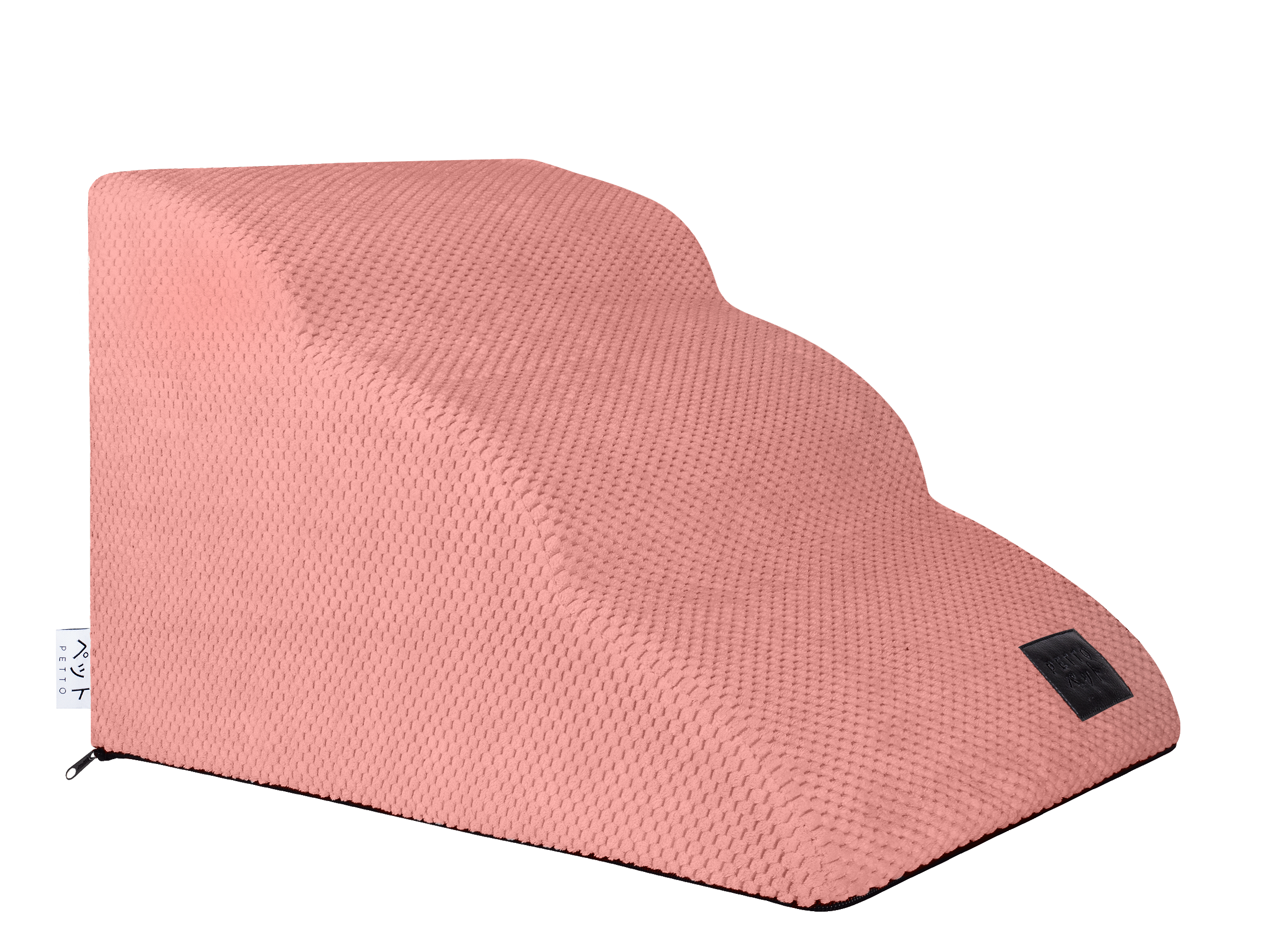 PETTO Takai 3 Velvet Dog Stairs Beige 