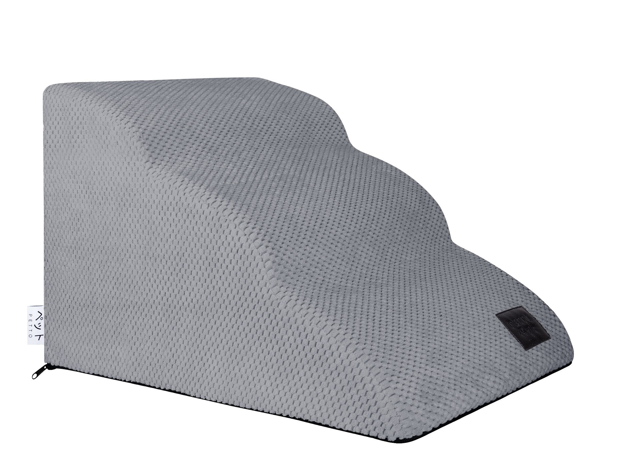 PETTO Takai 3 Velvet Dog Stairs Beige 