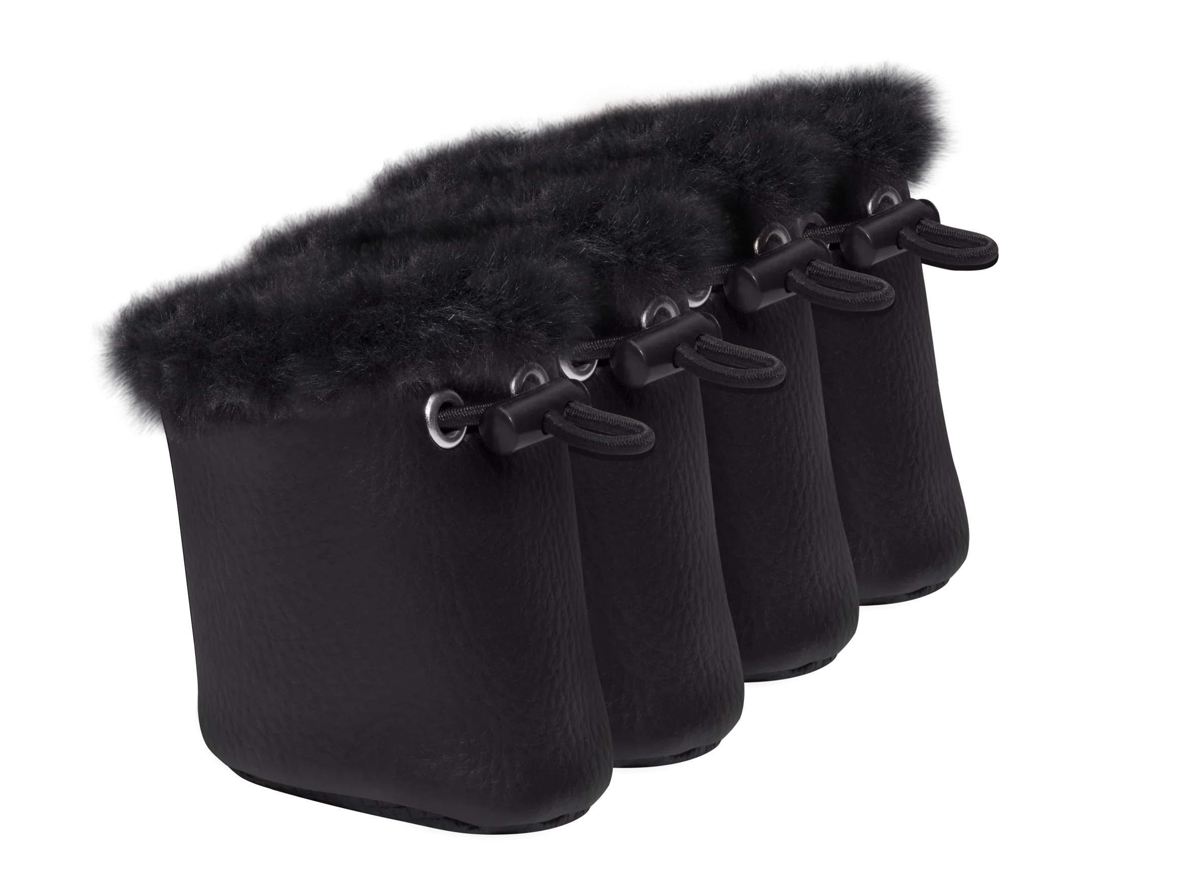 Petto Buty ocieplane dla psa Yuki czarne