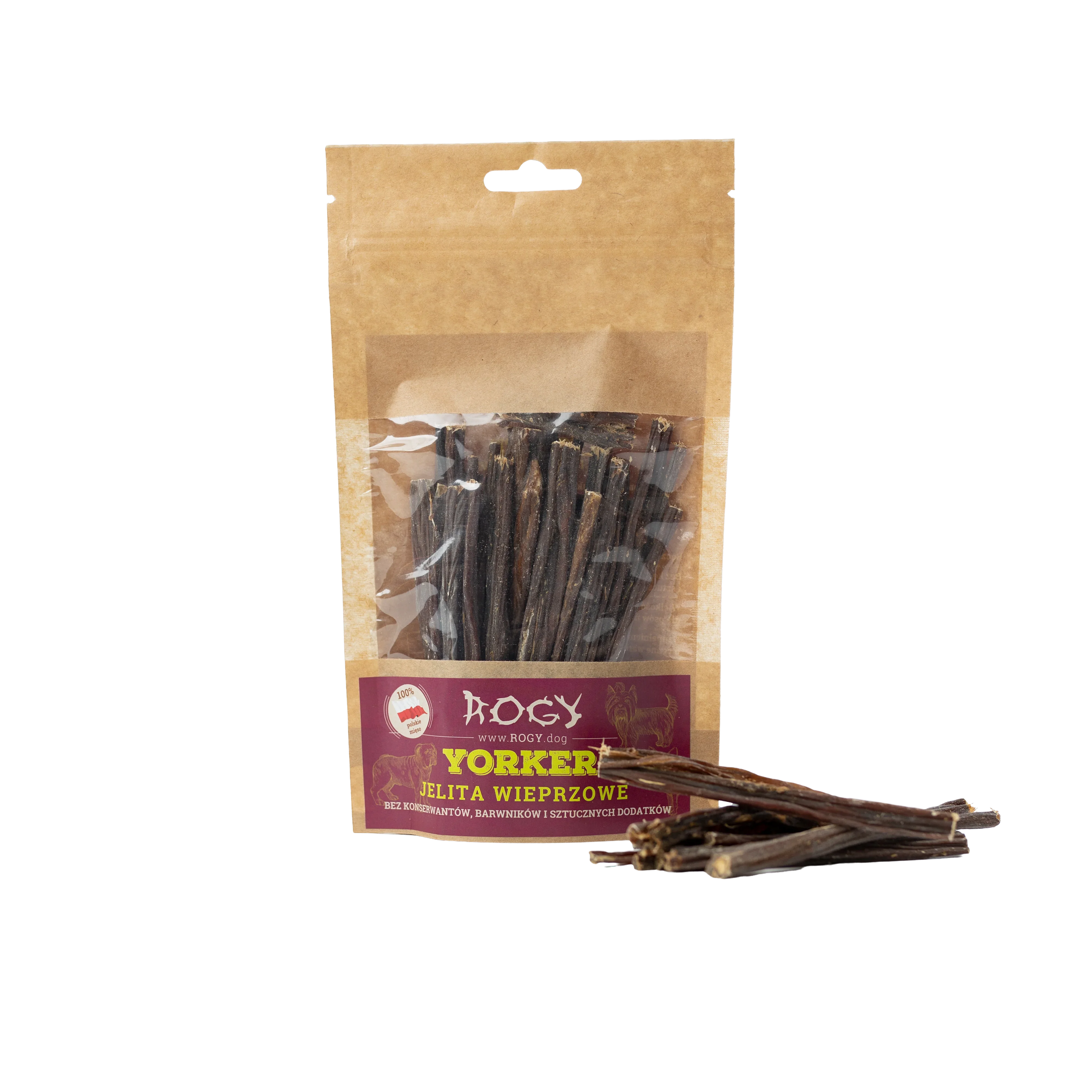 Rogy yorker jelita wieprzové 80g