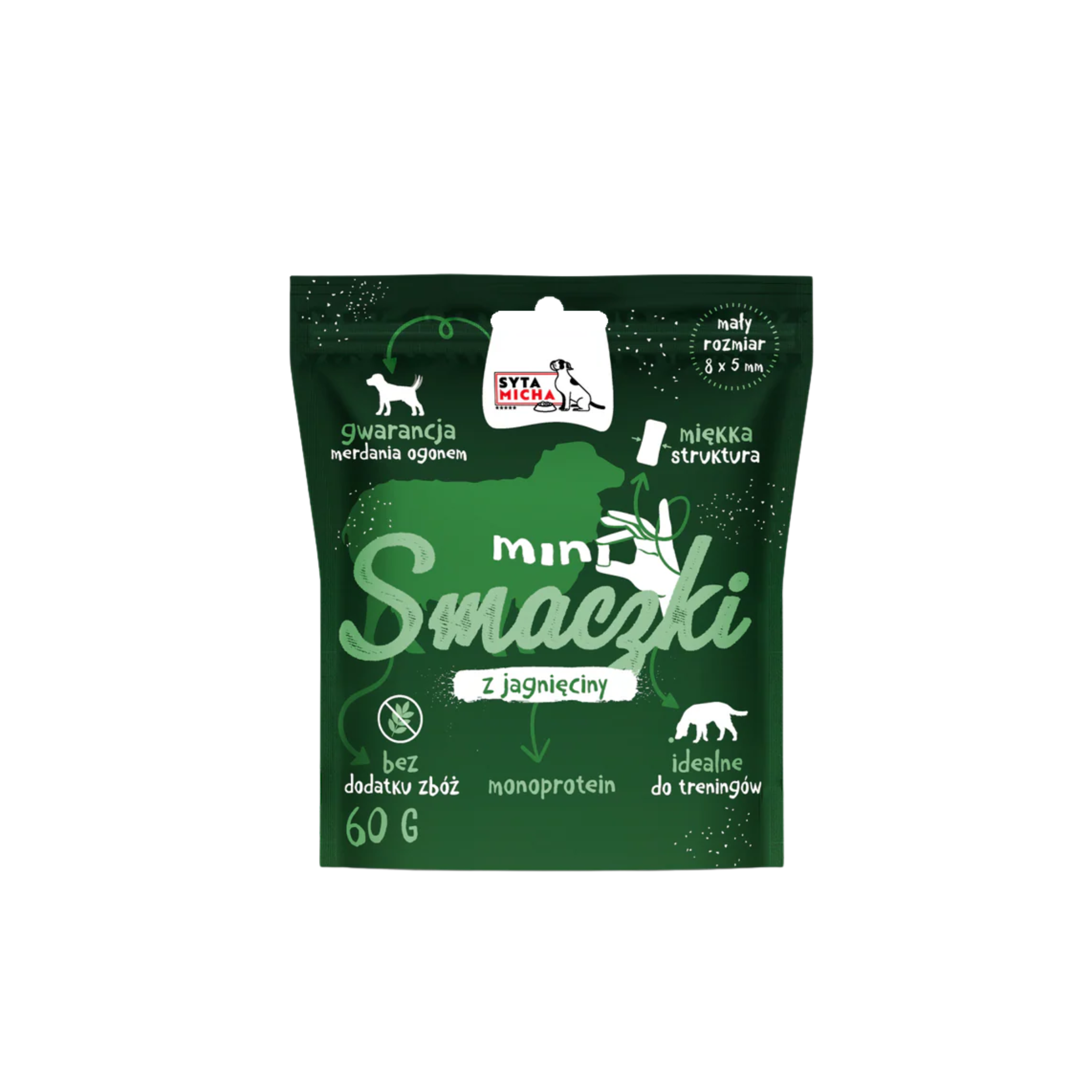 Syta Micha MINI smaczki z jagnięciną 60g
