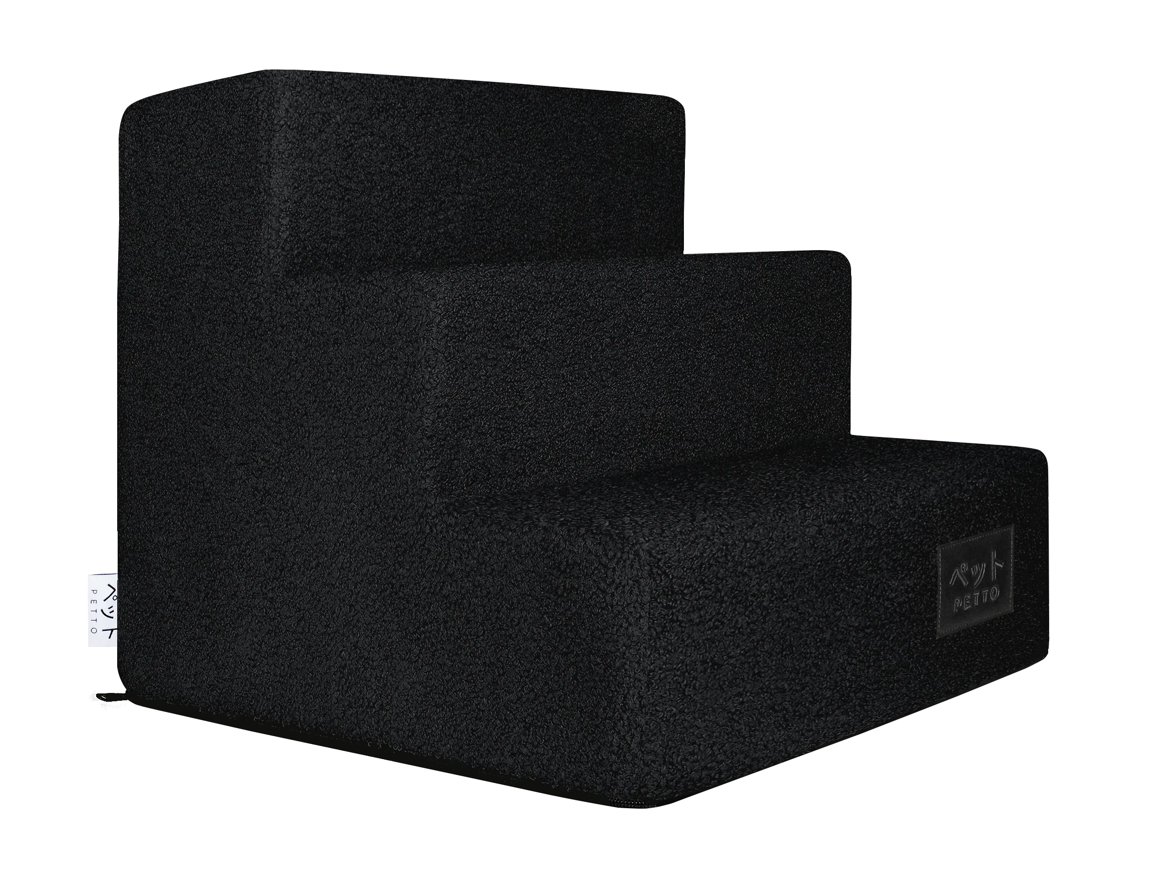 PETTO Takai 3 Cozy Schodki dla psa stopnie czarne