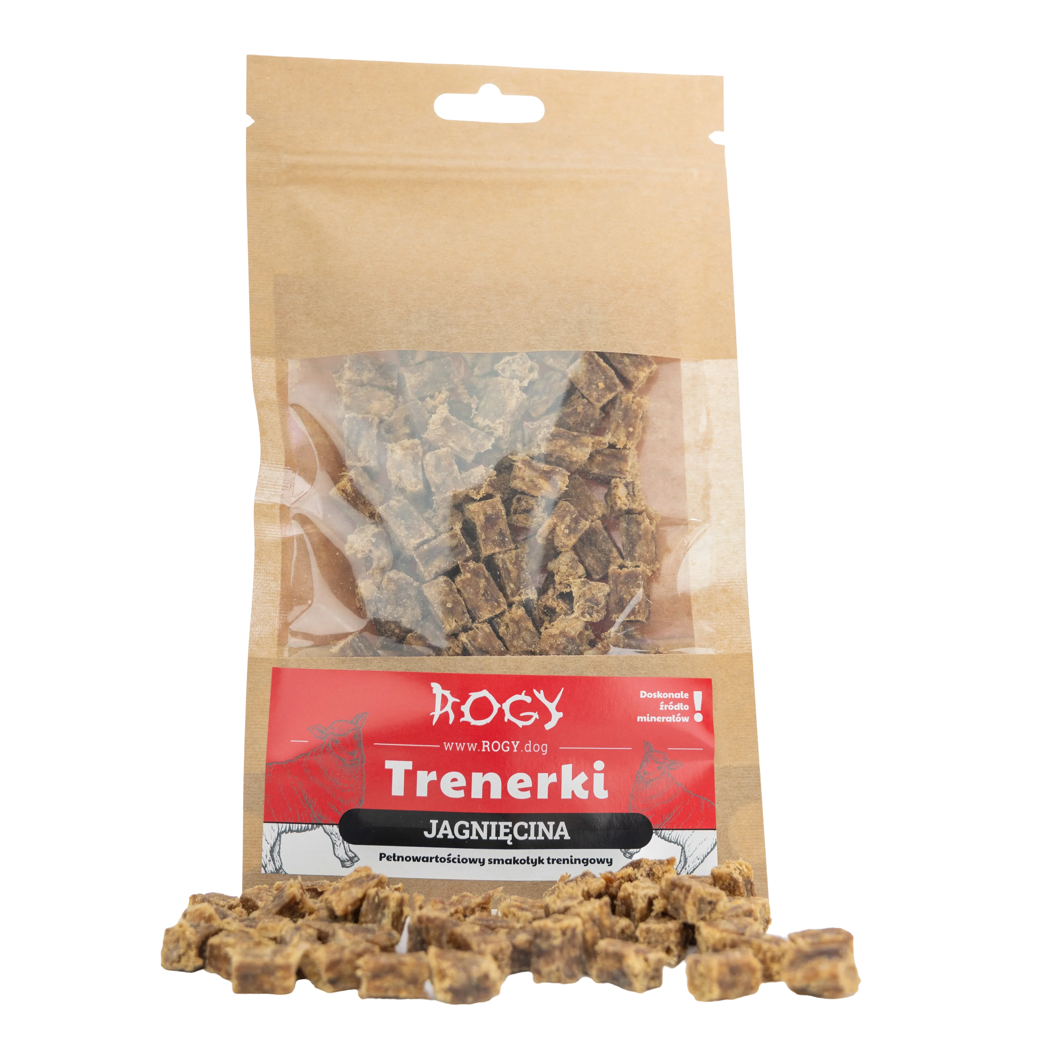 Rogy trenérky pro psa jehněčí 70g